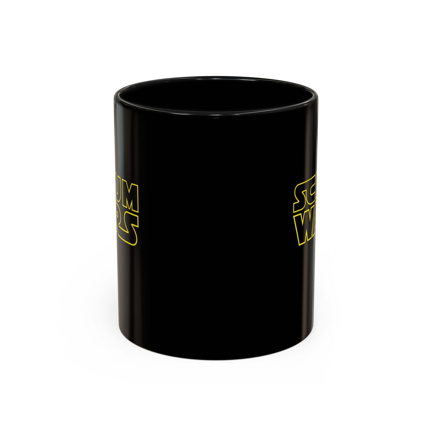 Scrum Wars Black 11oz Mug