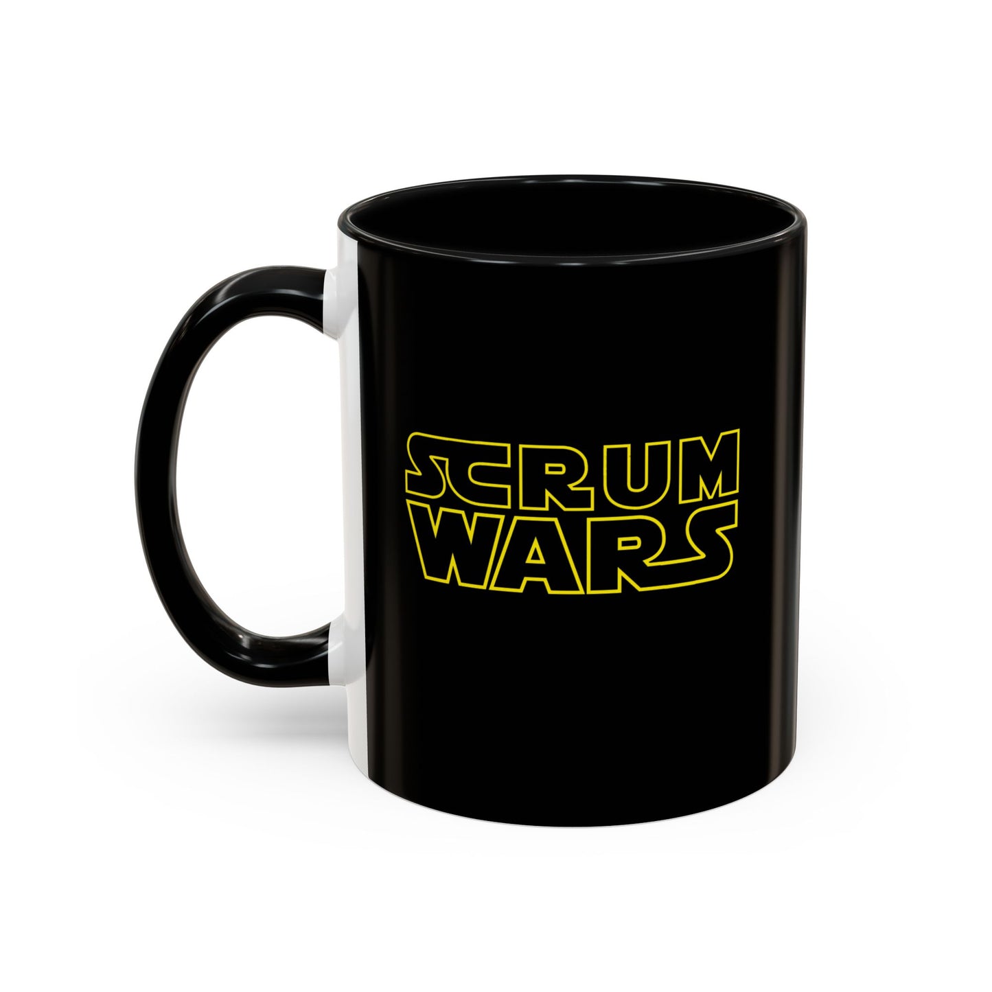 Scrum Wars Black 11oz Mug