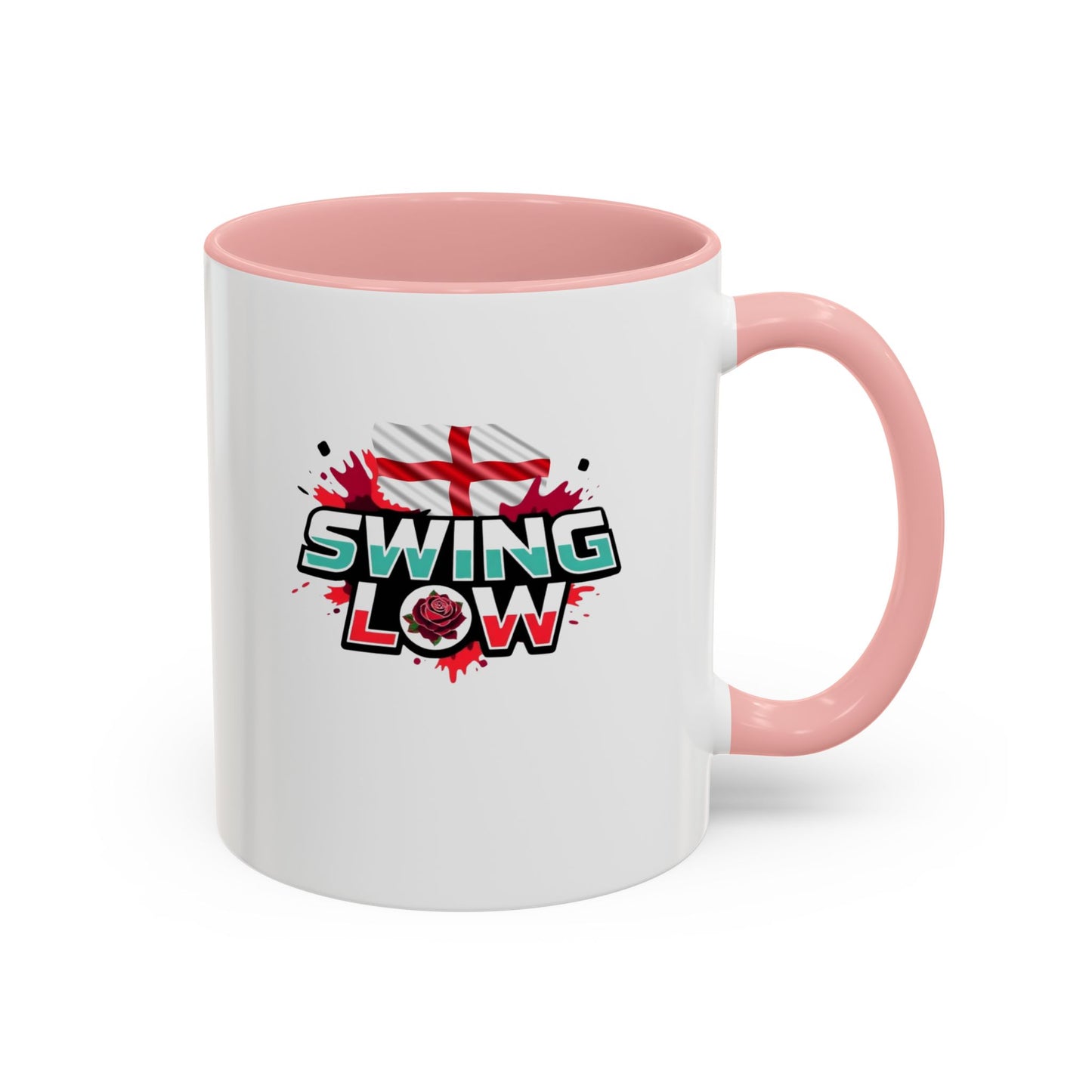 Swing Low 2 England Rugby White 11oz Mug