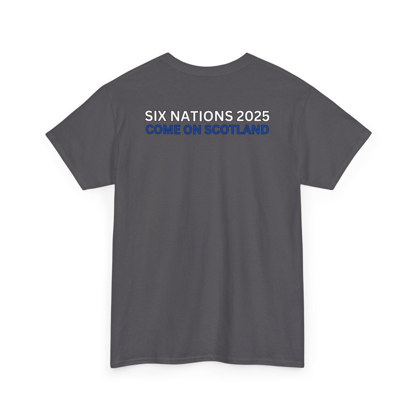 Born to Fight Scotland Rugby Six Nations 2025 T Shirt