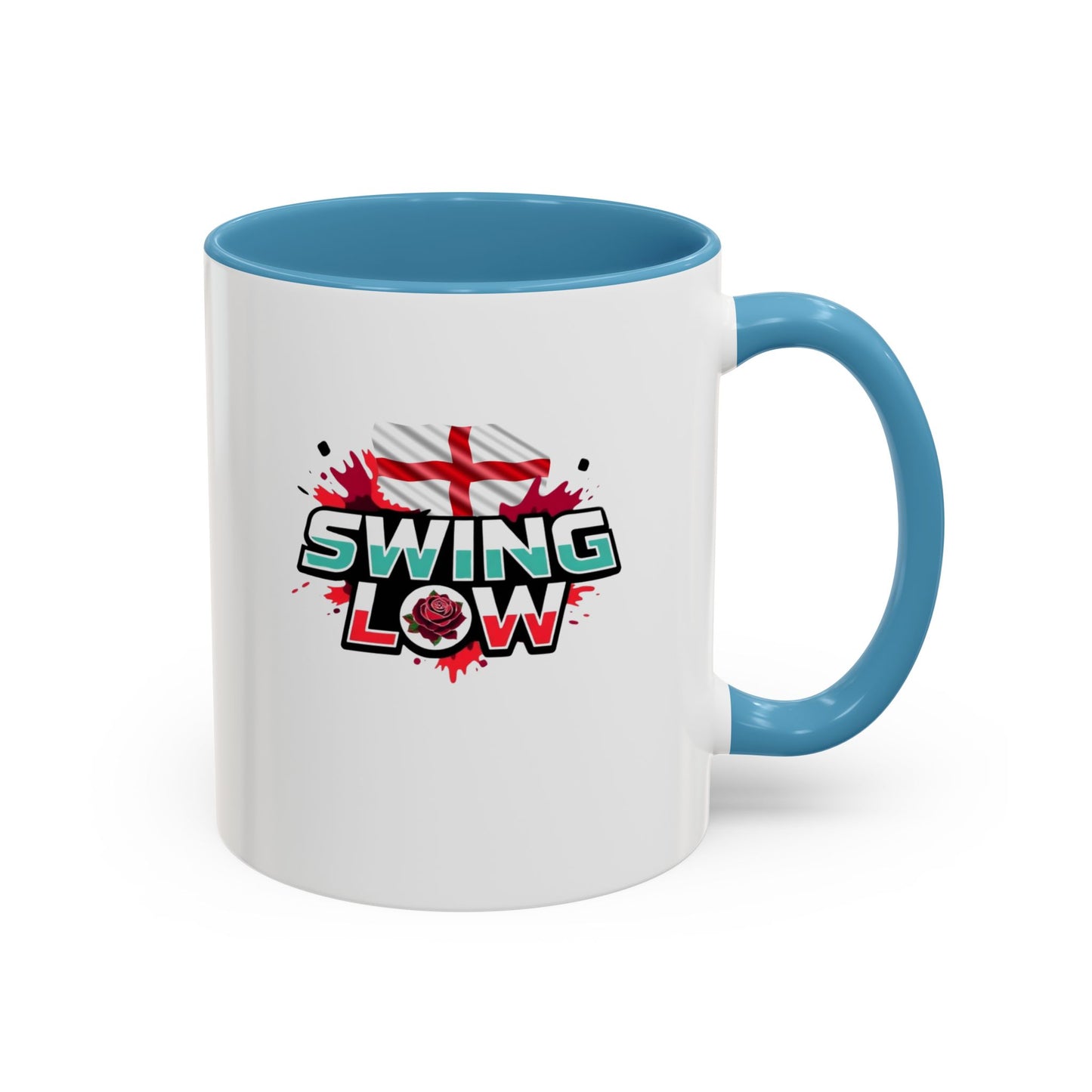 Swing Low 2 England Rugby White 11oz Mug