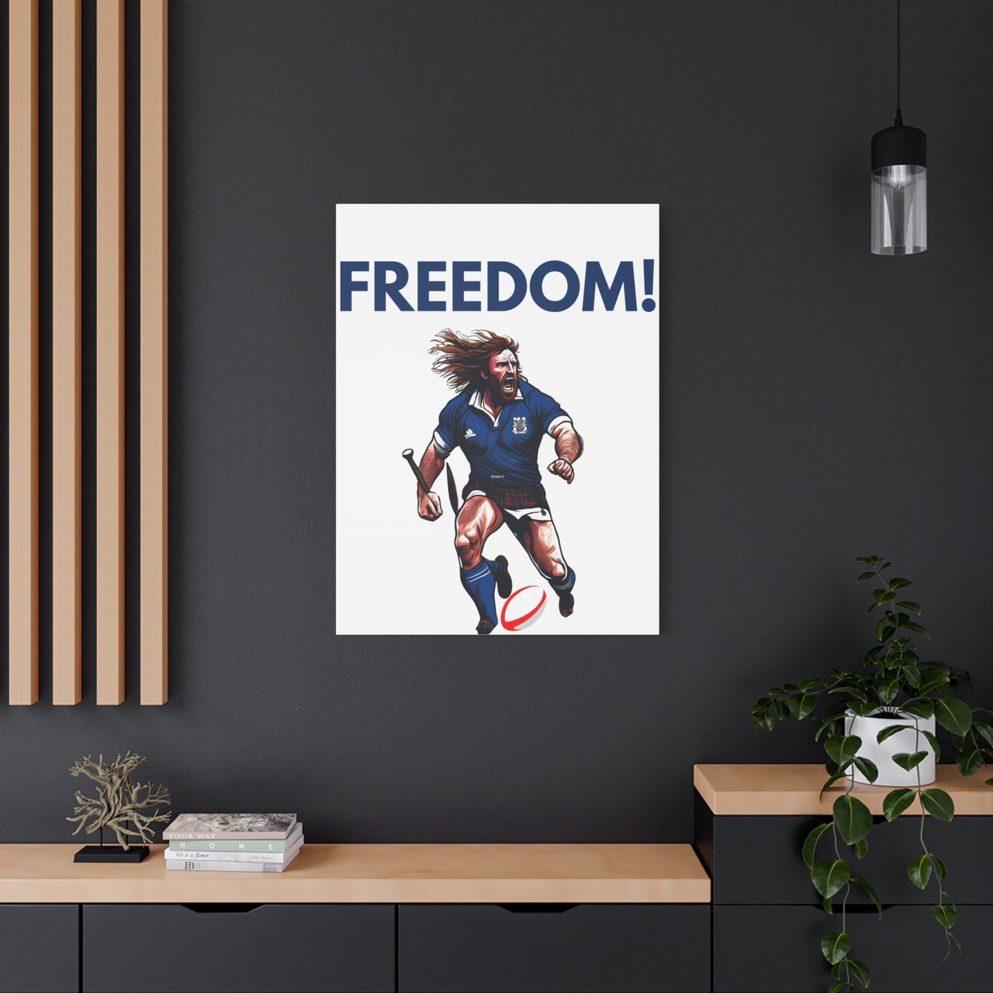 Freedom Scotland Matte Canvas, 1.25"