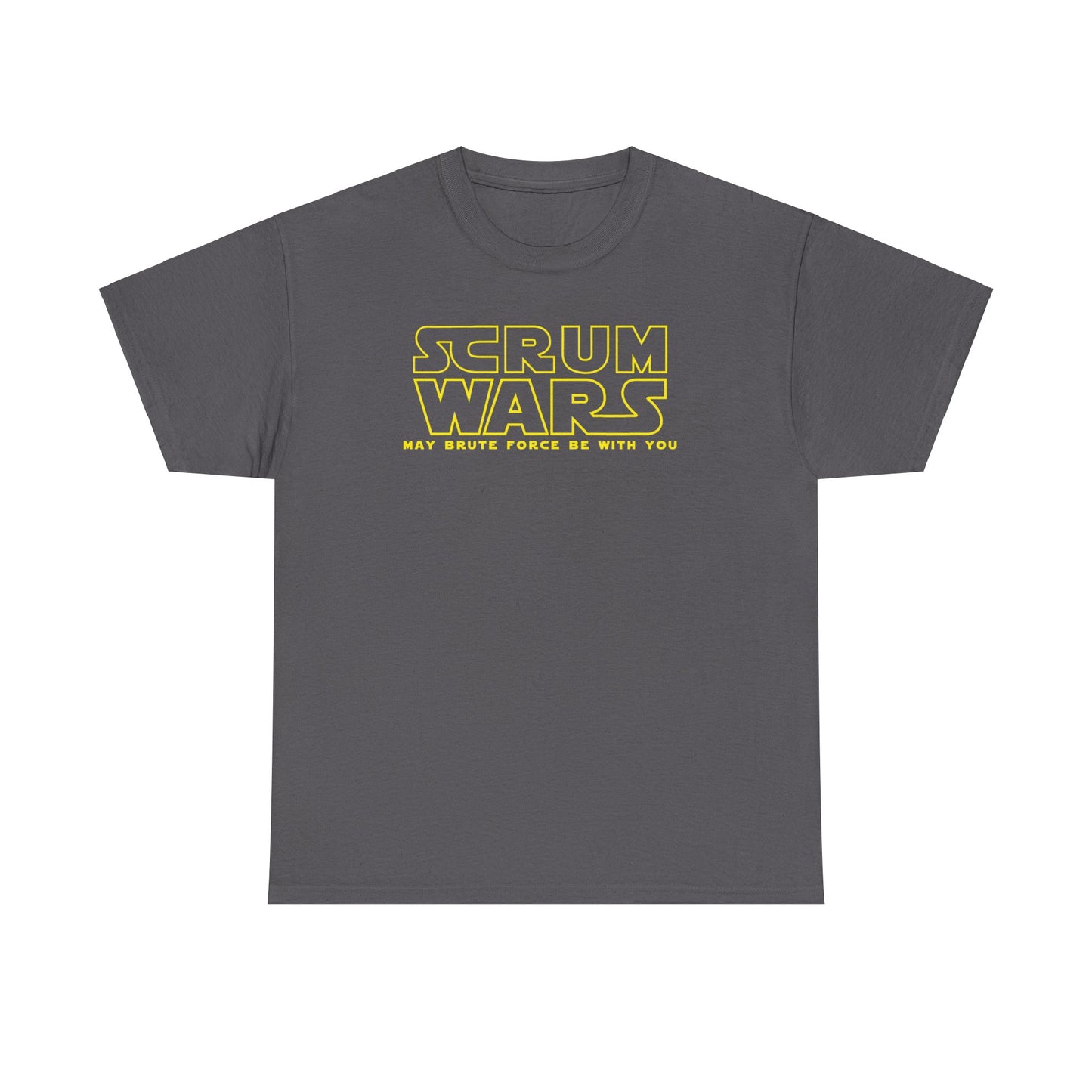 Scrum Wars "May brute force be with you" T Shirt