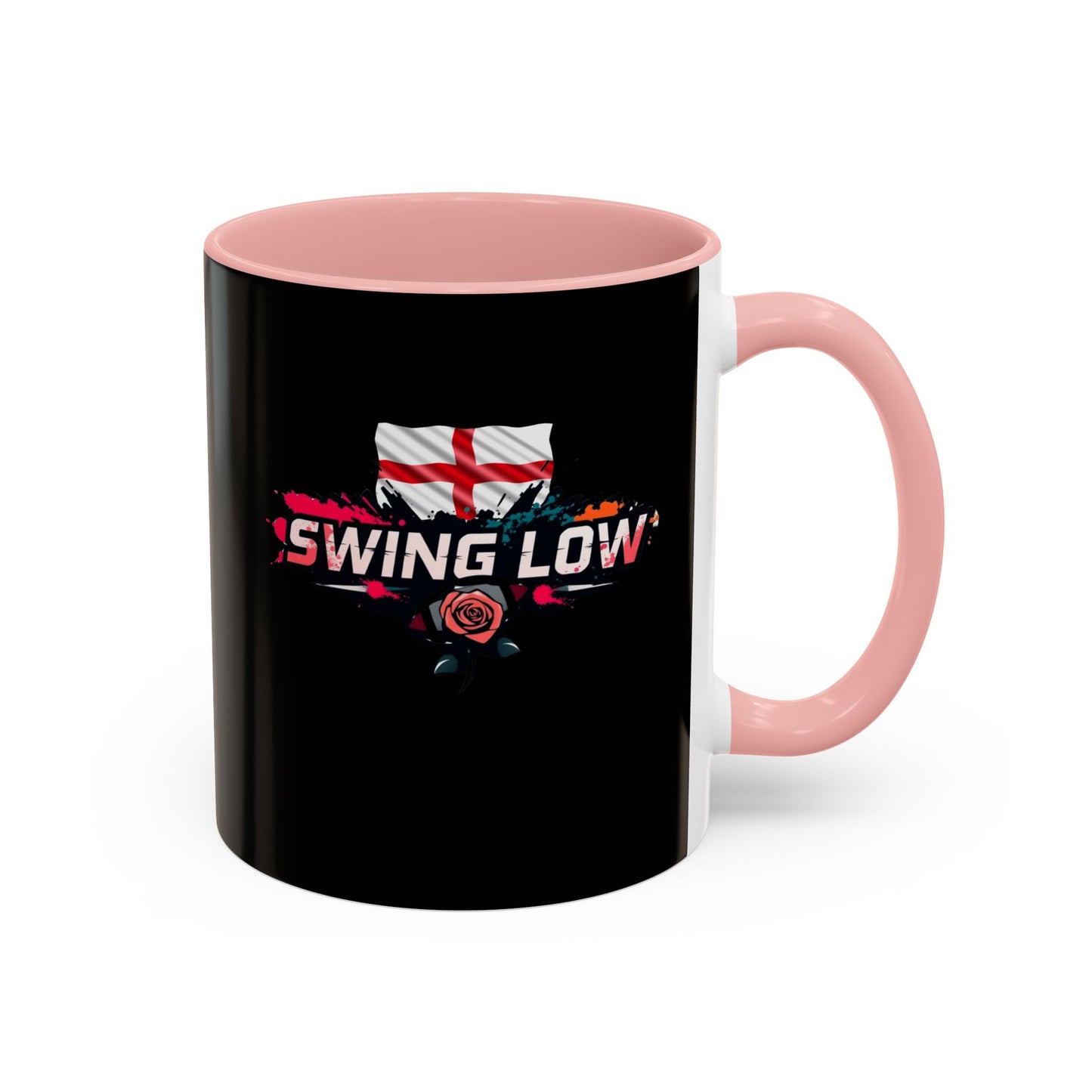 Swing Low England Rugby Black 11oz Mug