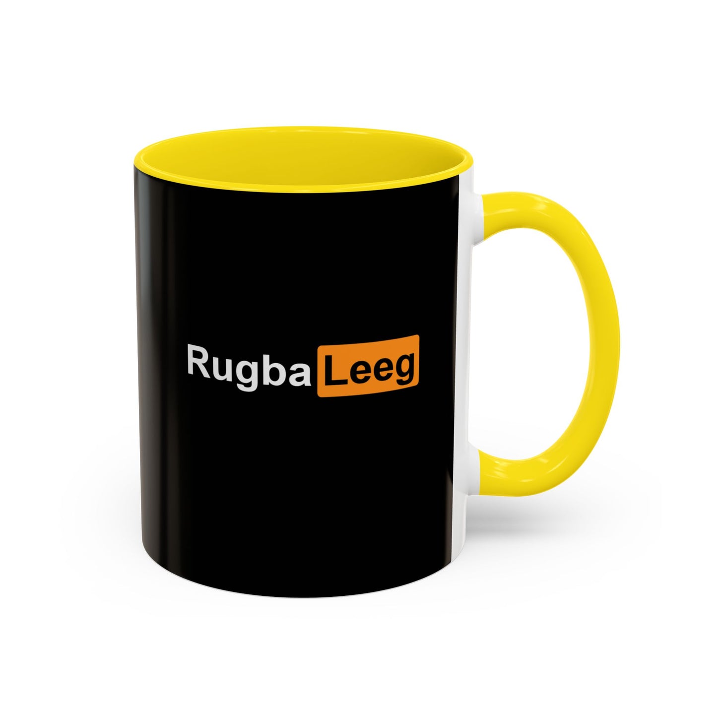 "Rugba Leeg" Hub Rugby League 11oz Mug