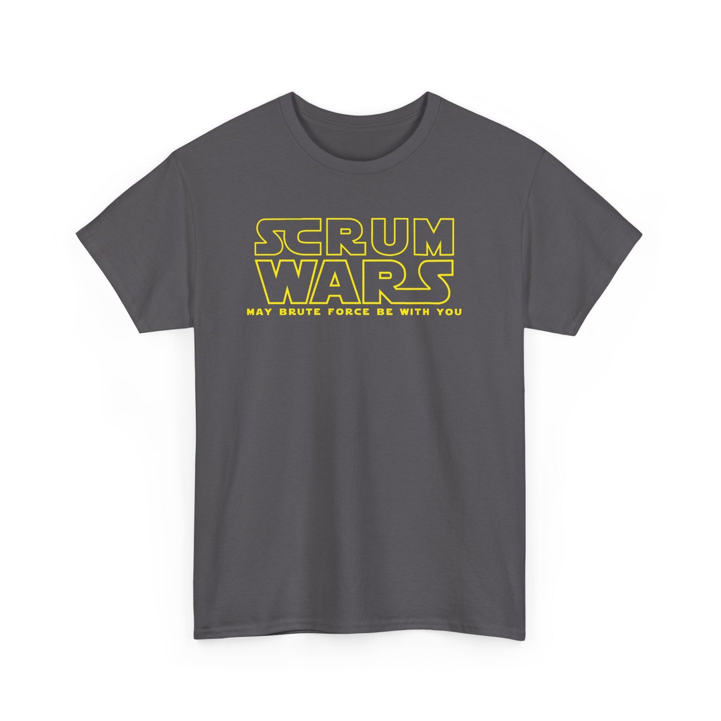 Scrum Wars "May brute force be with you" T Shirt