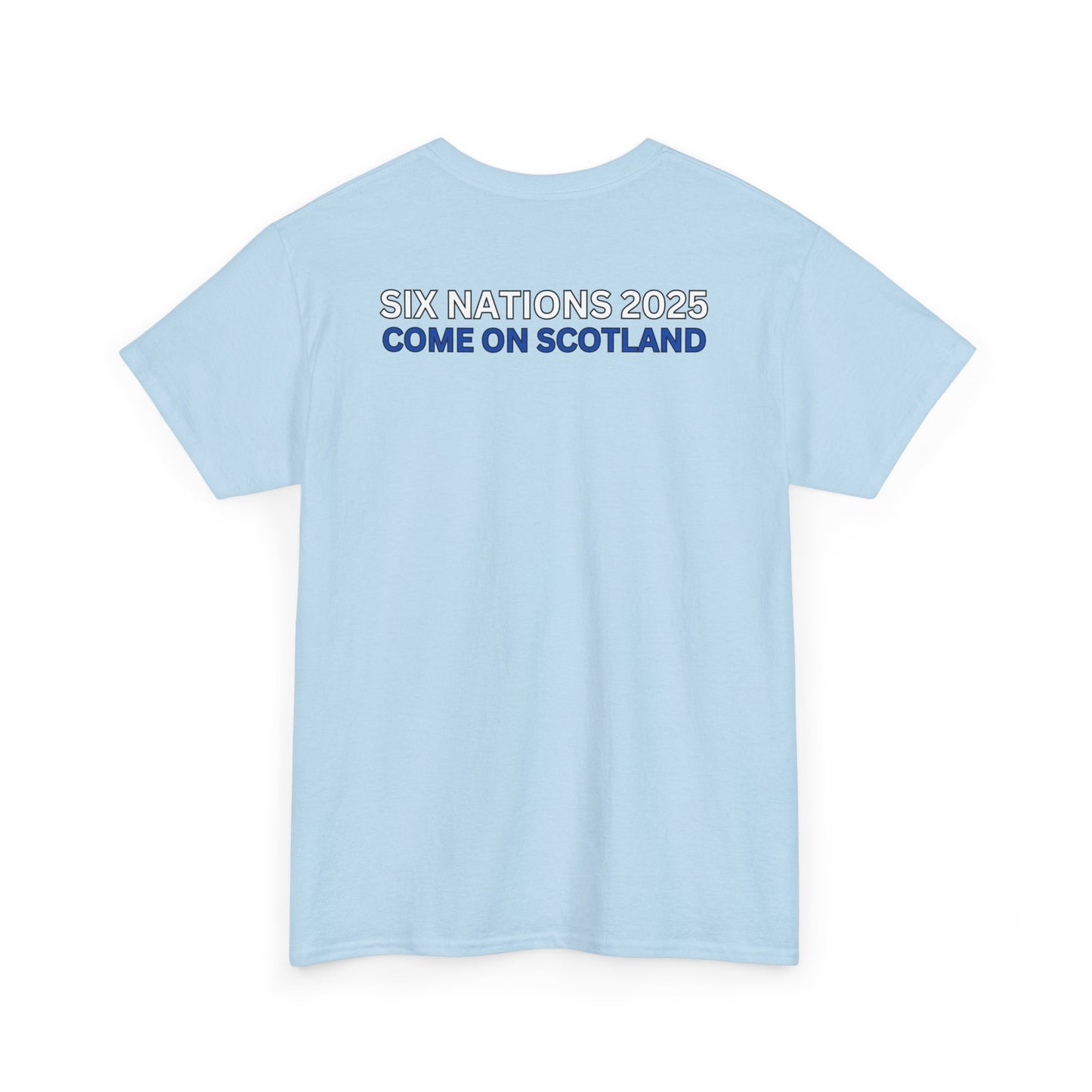 Born to Fight Scotland Rugby Six Nations 2025 T Shirt