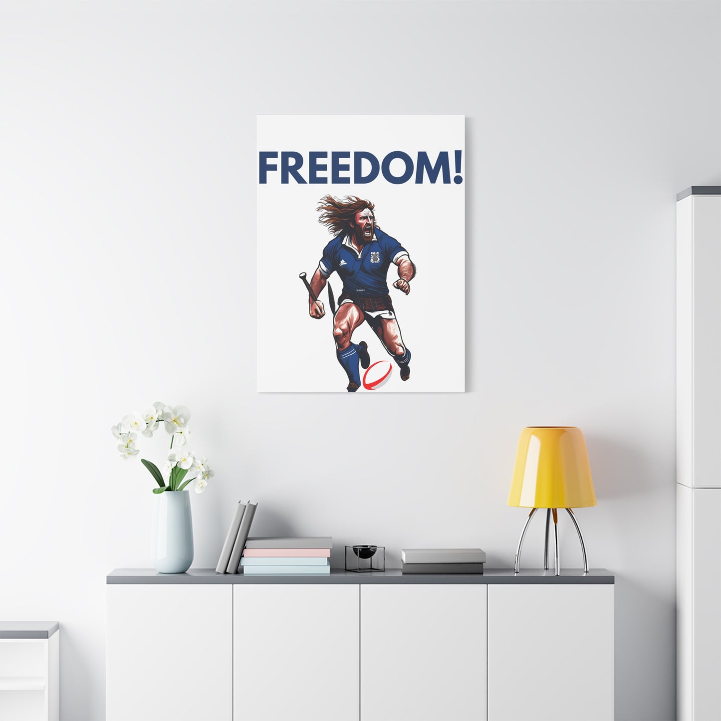 Freedom Scotland Matte Canvas, 1.25"