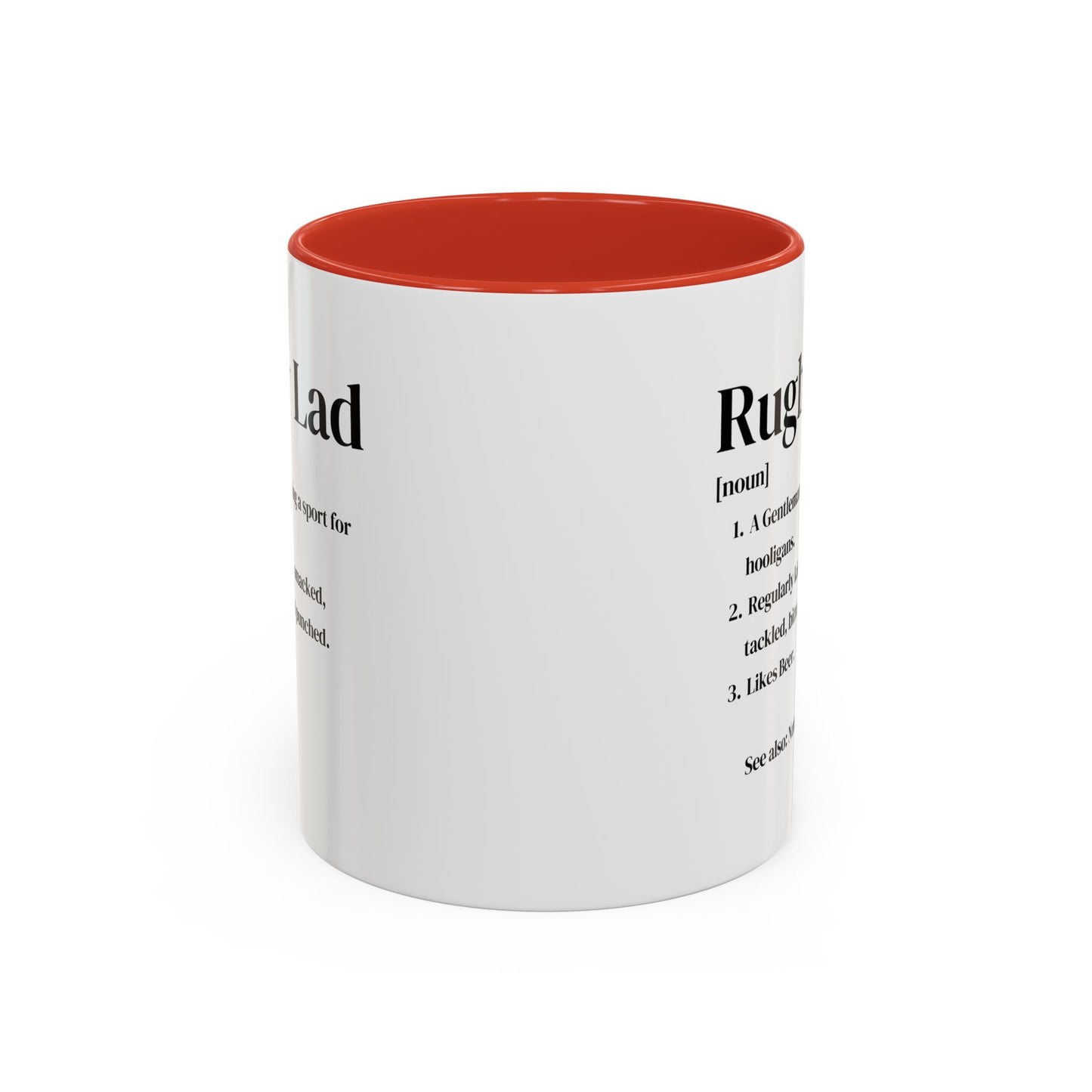 Rugby Lad Definition White 11oz Mug