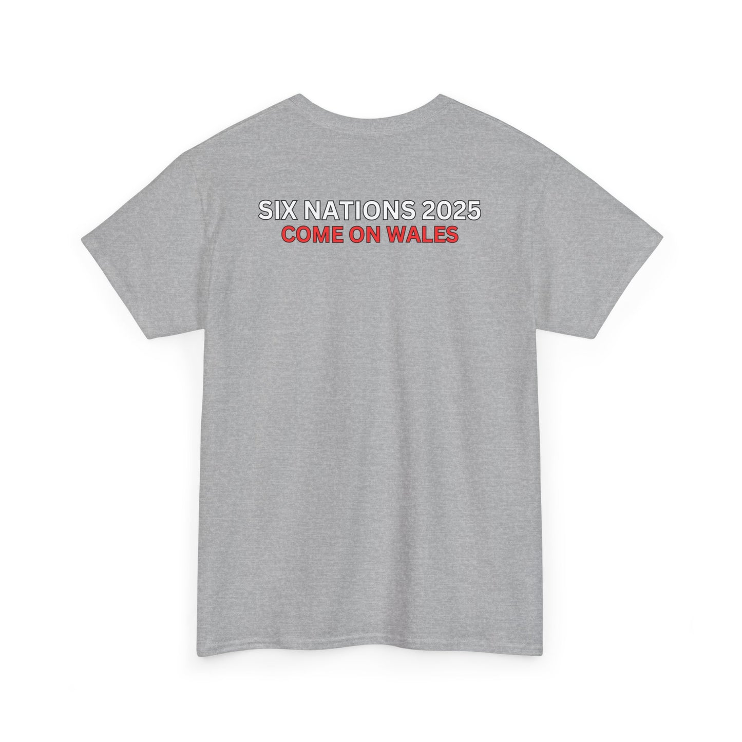 Welsh Dragon Rugby Six Nations 2025 T Shirt