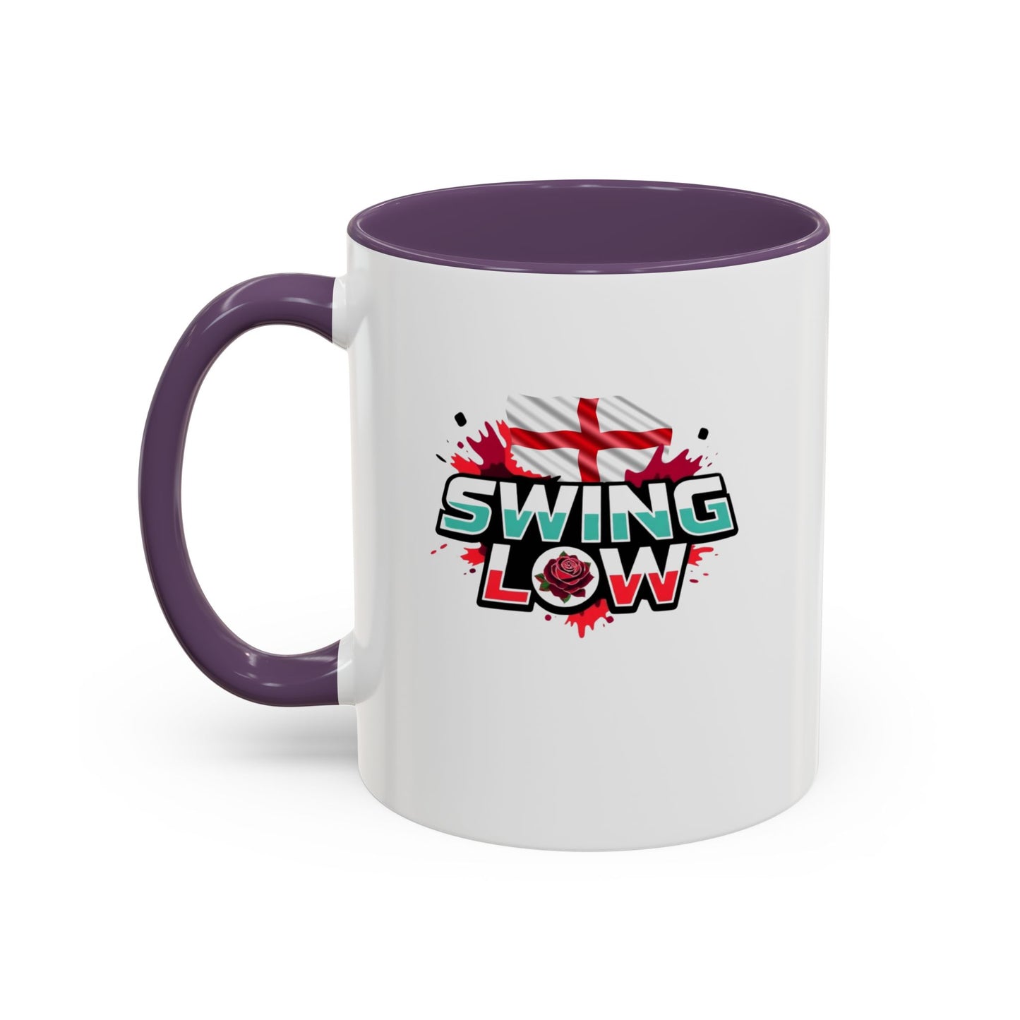 Swing Low 2 England Rugby White 11oz Mug