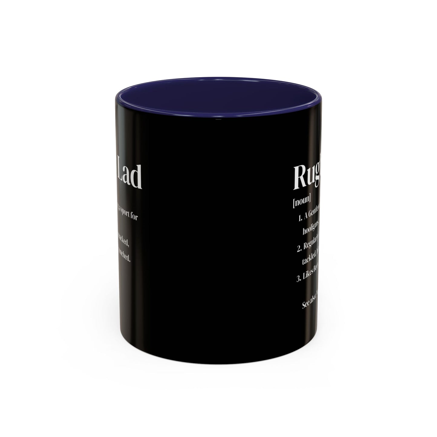 Rugby Lad Definition Black 11oz Mug