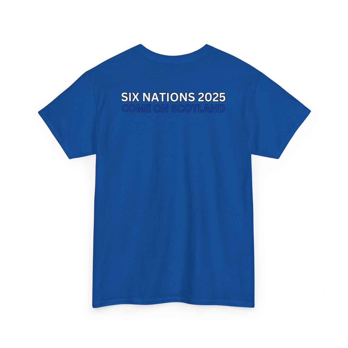 Born to Fight Scotland Rugby Six Nations 2025 T Shirt