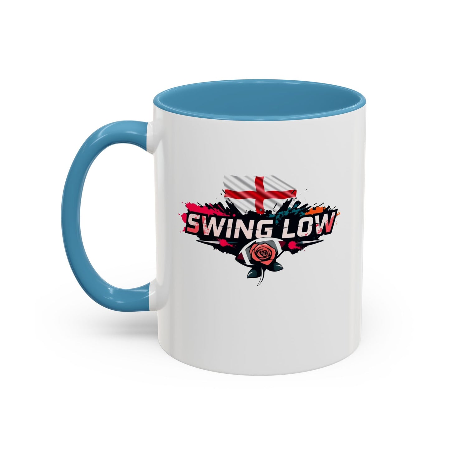 Swing Low England Rugby White 11oz Mug