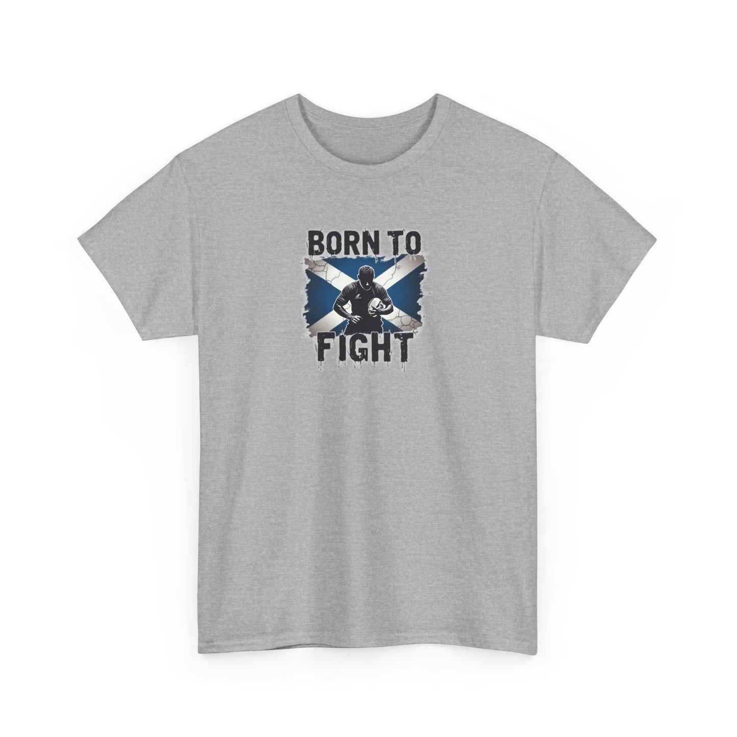 Born to Fight Scotland Rugby Six Nations 2025 T Shirt