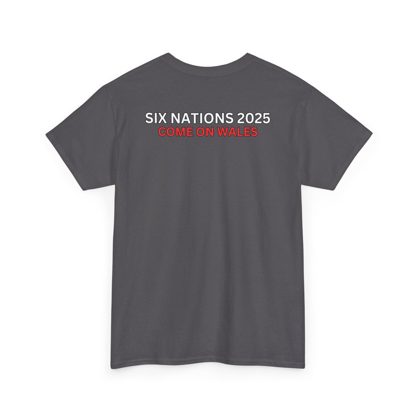 Welsh Dragon Rugby Six Nations 2025 T Shirt