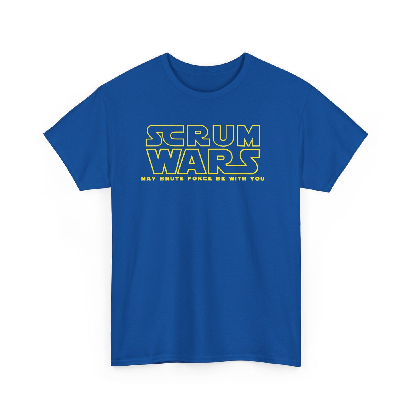 Scrum Wars "May brute force be with you" T Shirt