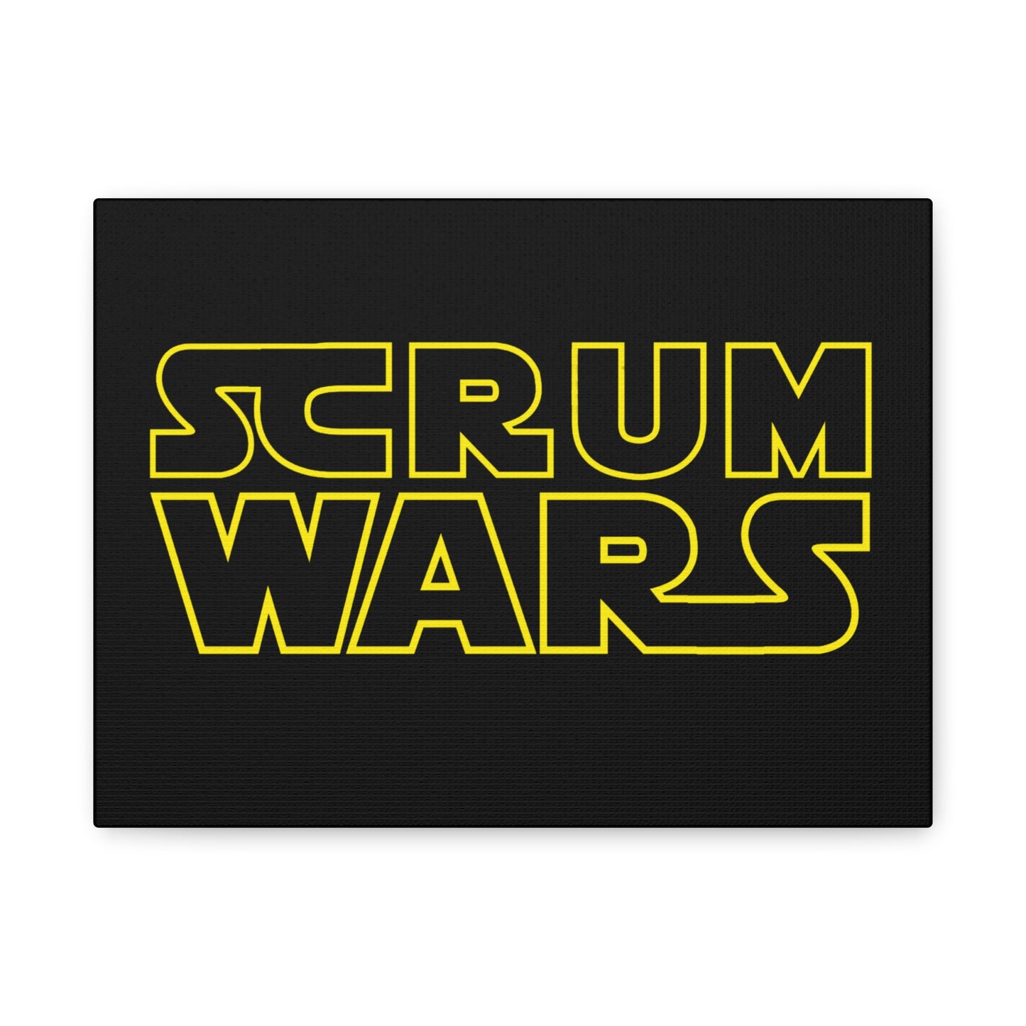 Scrum Wars Matte Canvas 1.25"