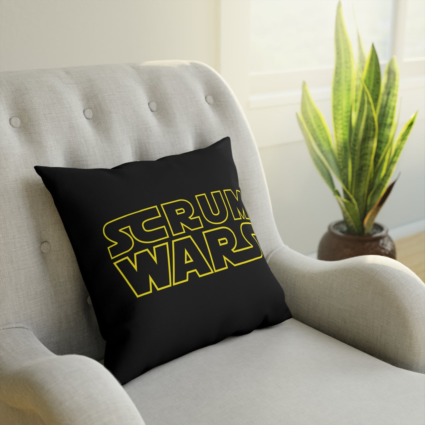 Scrum Wars Throw Cushion