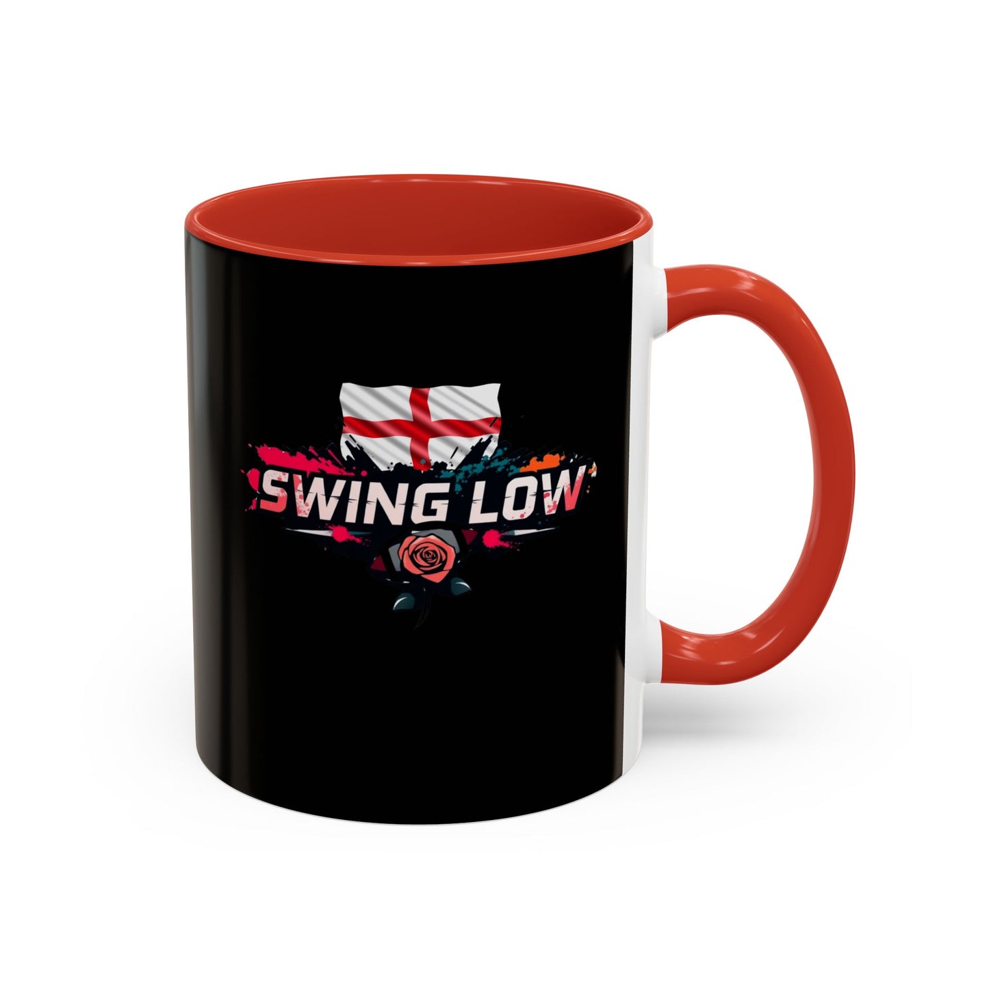 Swing Low England Rugby Black 11oz Mug