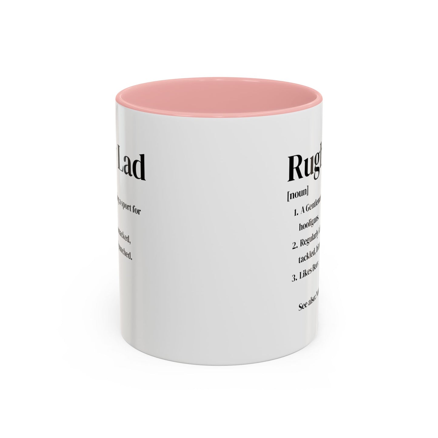 Rugby Lad Definition White 11oz Mug