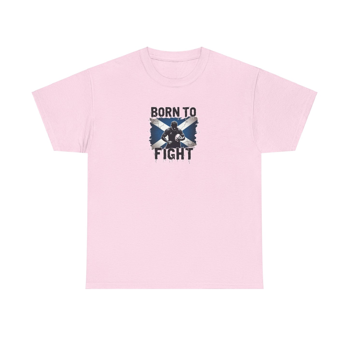 Born to Fight Scotland Rugby Six Nations 2025 T Shirt