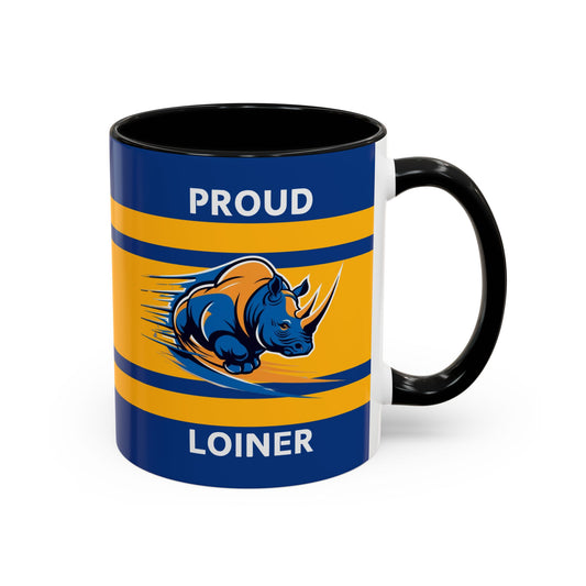 "Proud Loiner" Leeds Rhinos Rugby League 11oz Mug