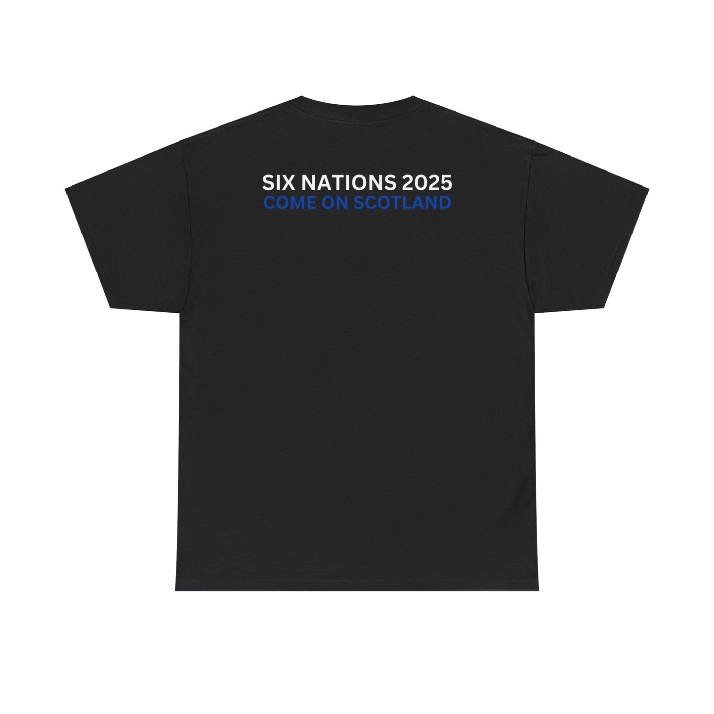 Born to Fight Scotland Rugby Six Nations 2025 T Shirt