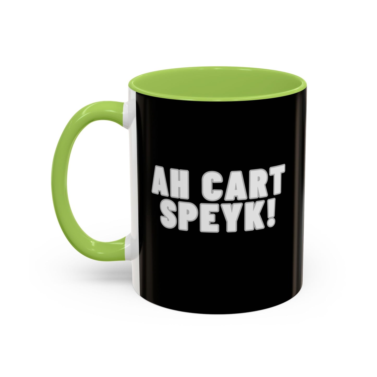 AH CART SPEYK! Black 11oz Mug