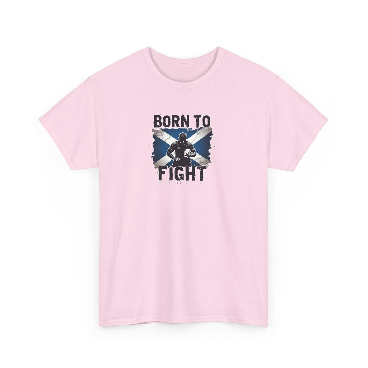 Born to Fight Scotland Rugby Six Nations 2025 T Shirt