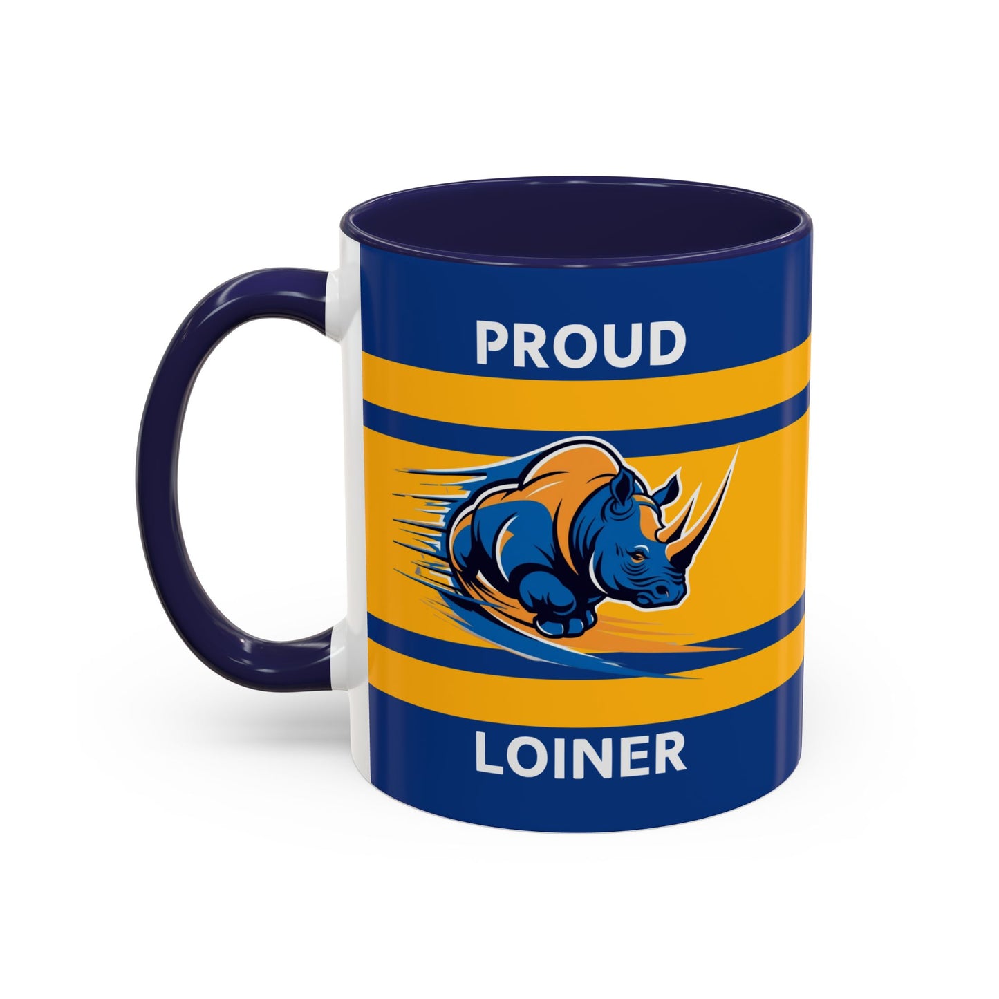 "Proud Loiner" Leeds Rhinos Rugby League 11oz Mug