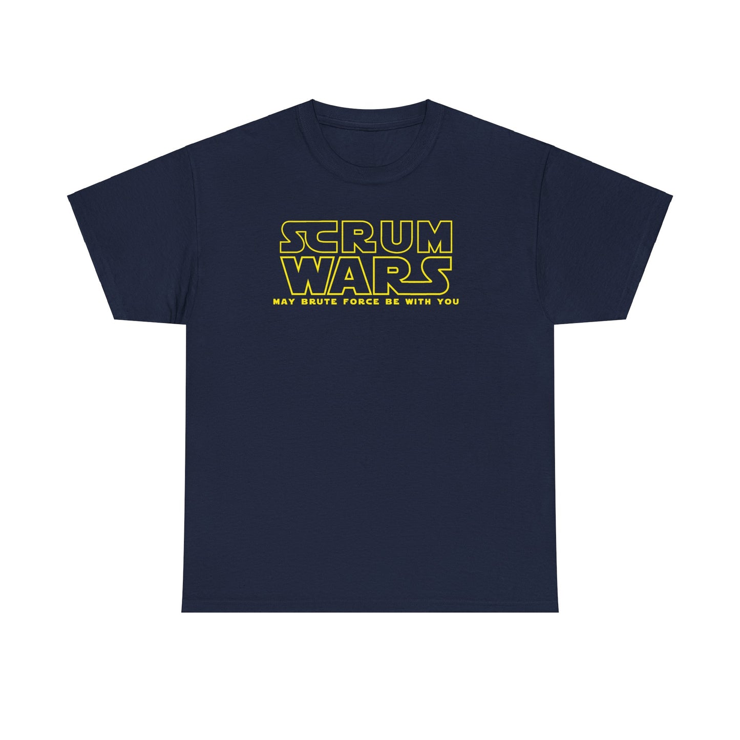 Scrum Wars "May brute force be with you" T Shirt