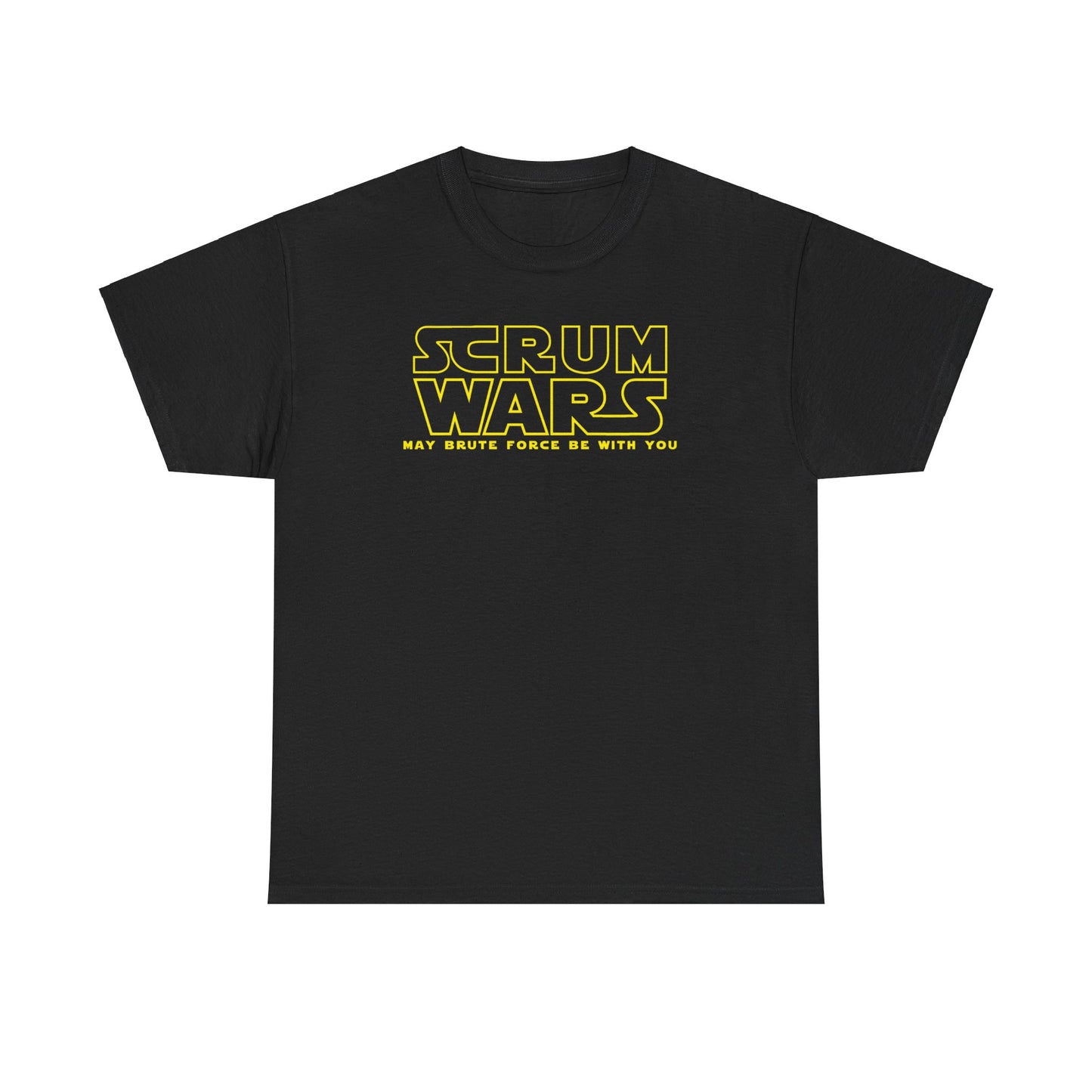 Scrum Wars "May brute force be with you" T Shirt