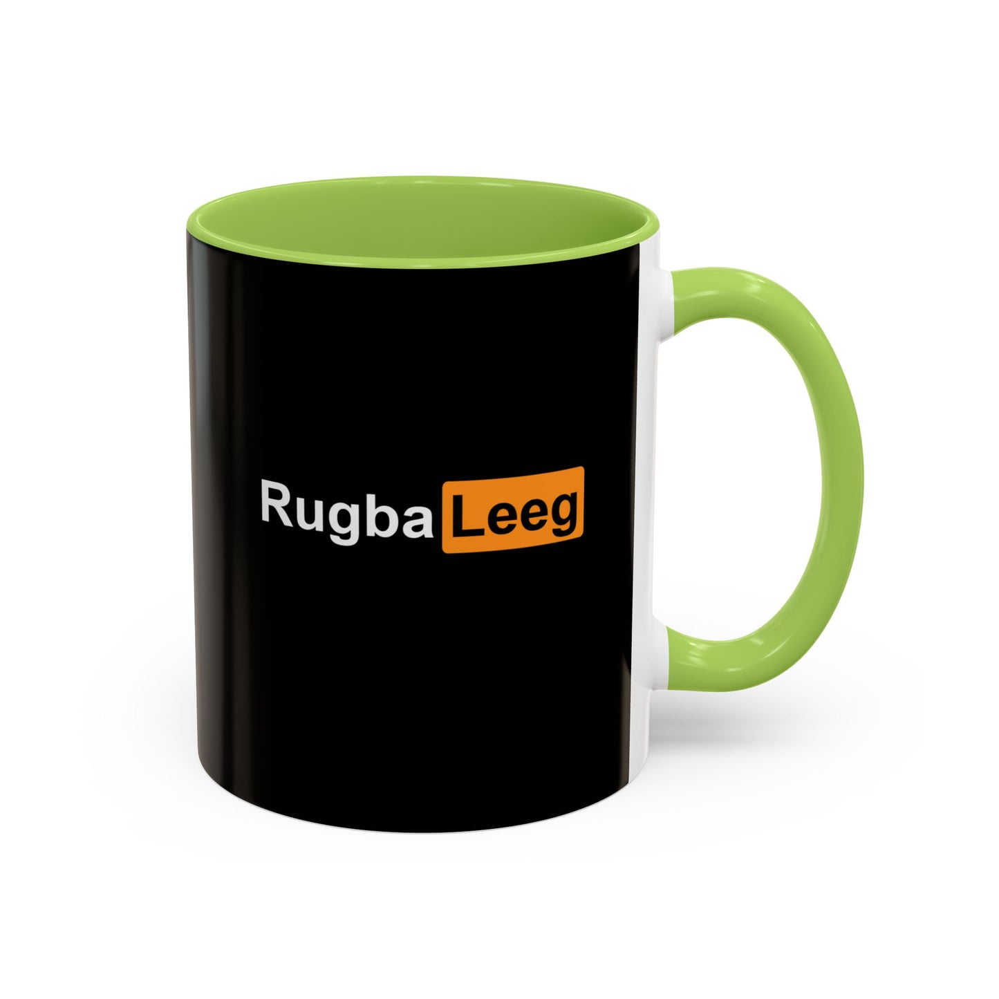 "Rugba Leeg" Hub Rugby League 11oz Mug