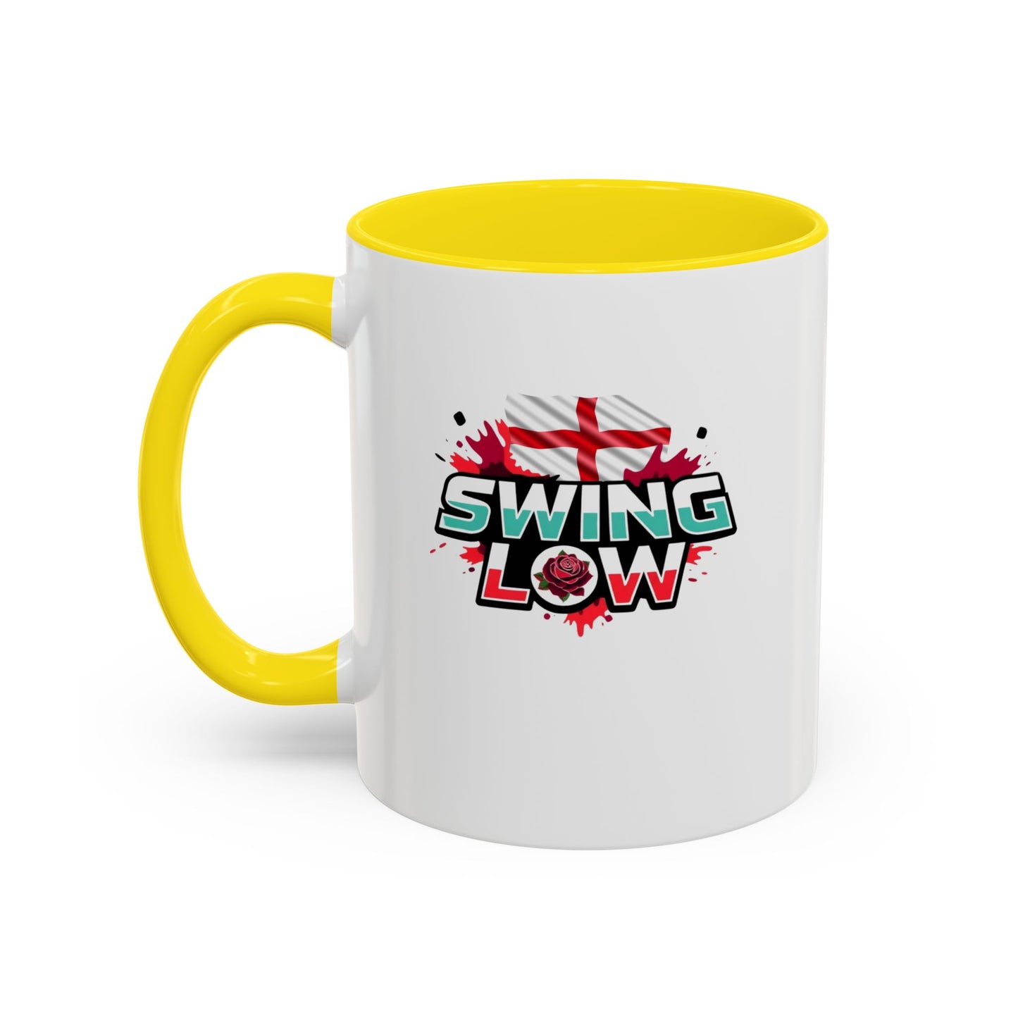 Swing Low 2 England Rugby White 11oz Mug