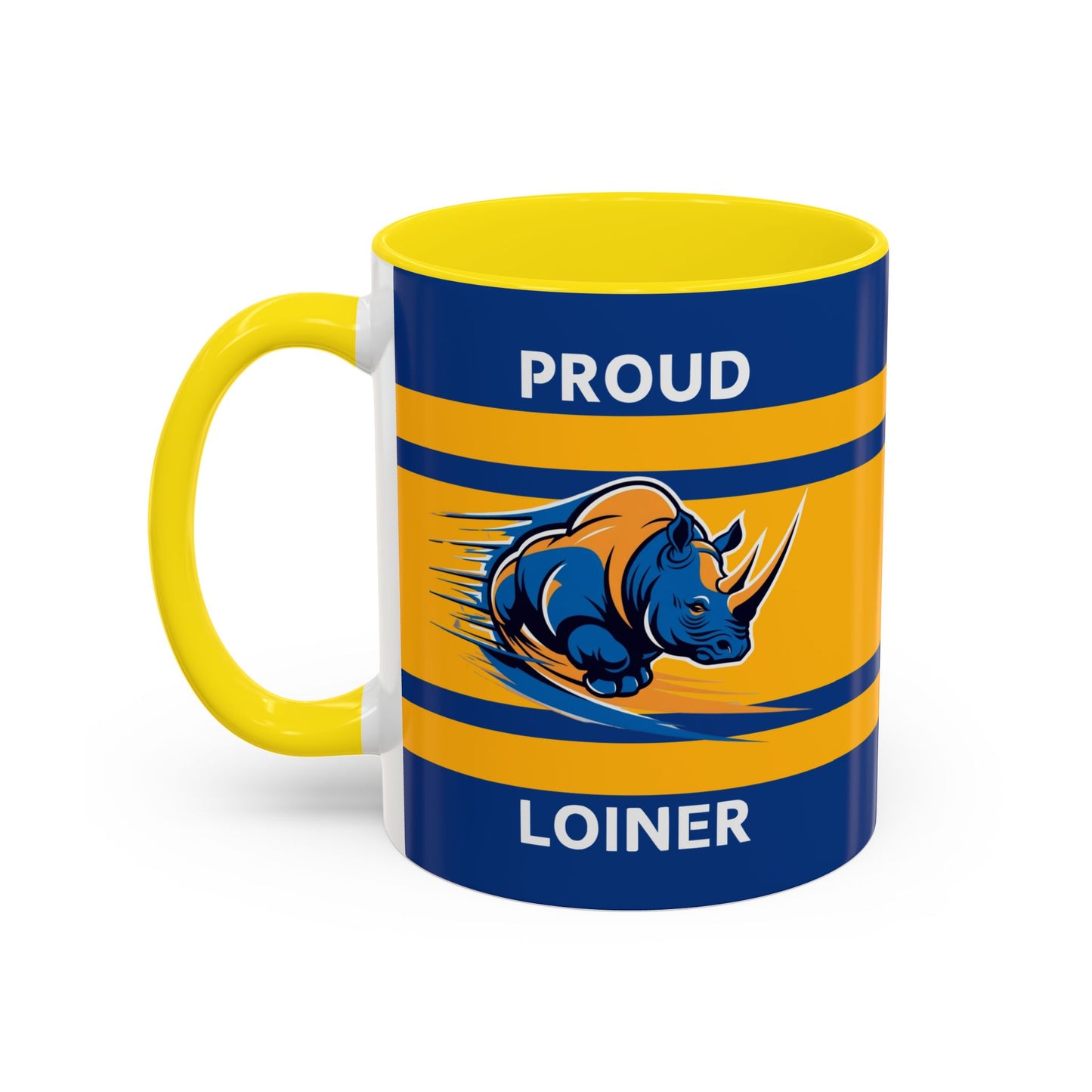 "Proud Loiner" Leeds Rhinos Rugby League 11oz Mug