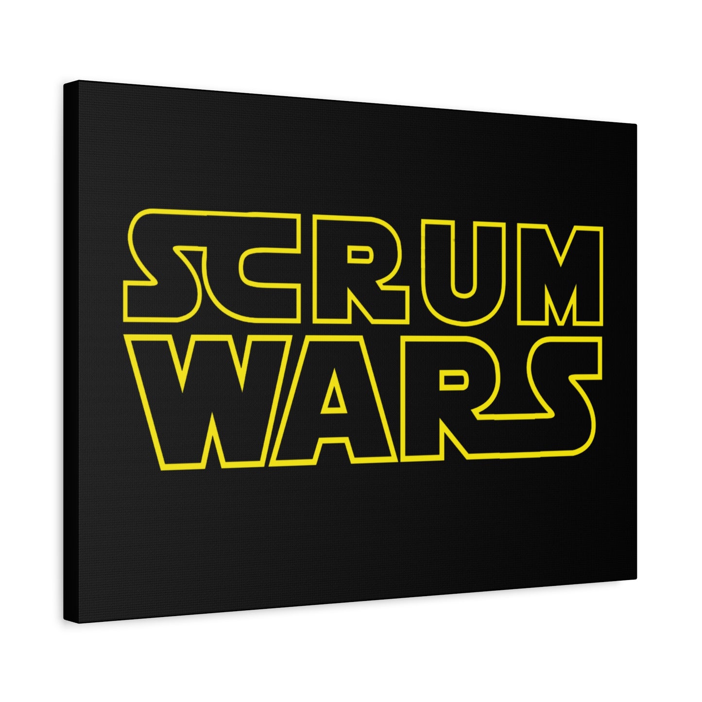 Scrum Wars Matte Canvas 1.25"