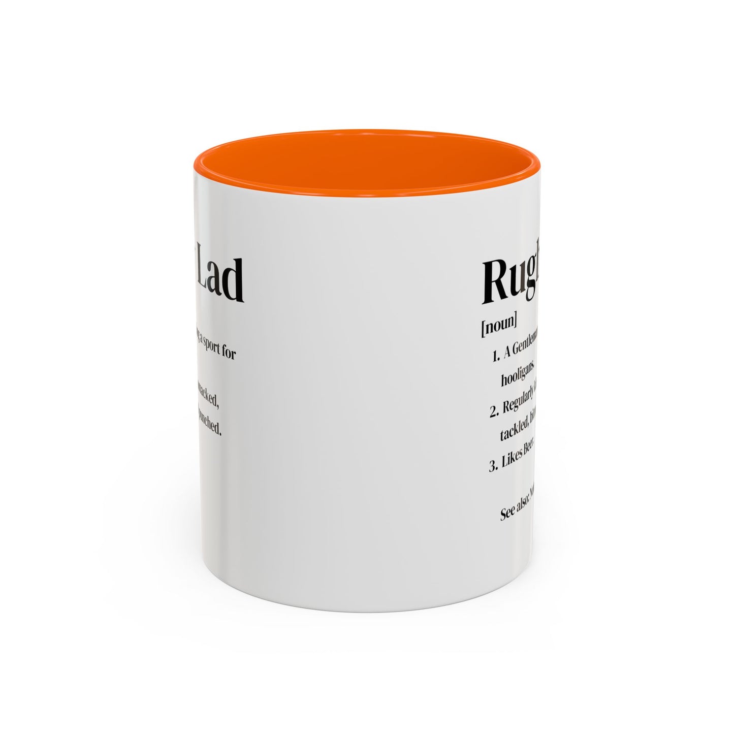 Rugby Lad Definition White 11oz Mug