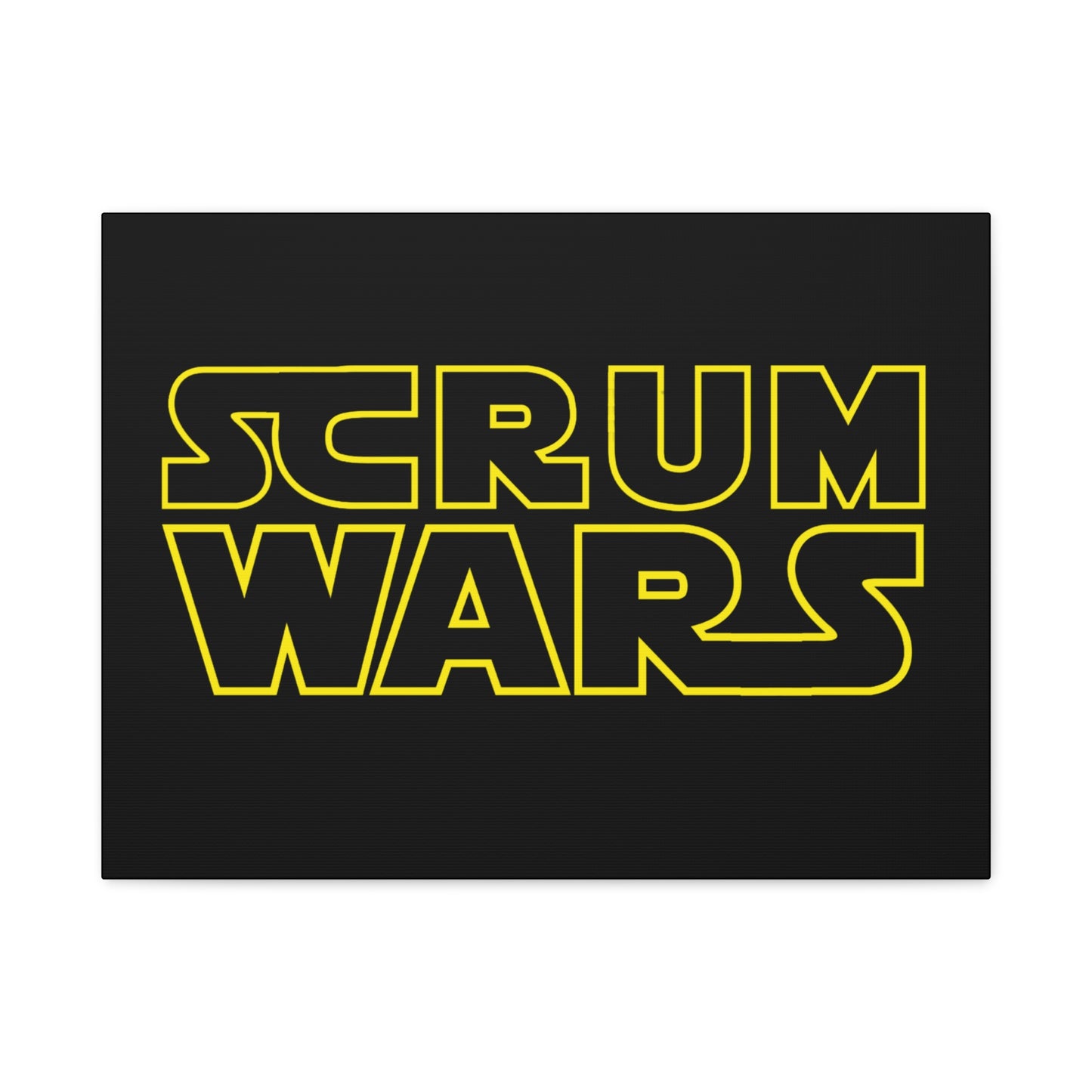 Scrum Wars Matte Canvas 1.25"