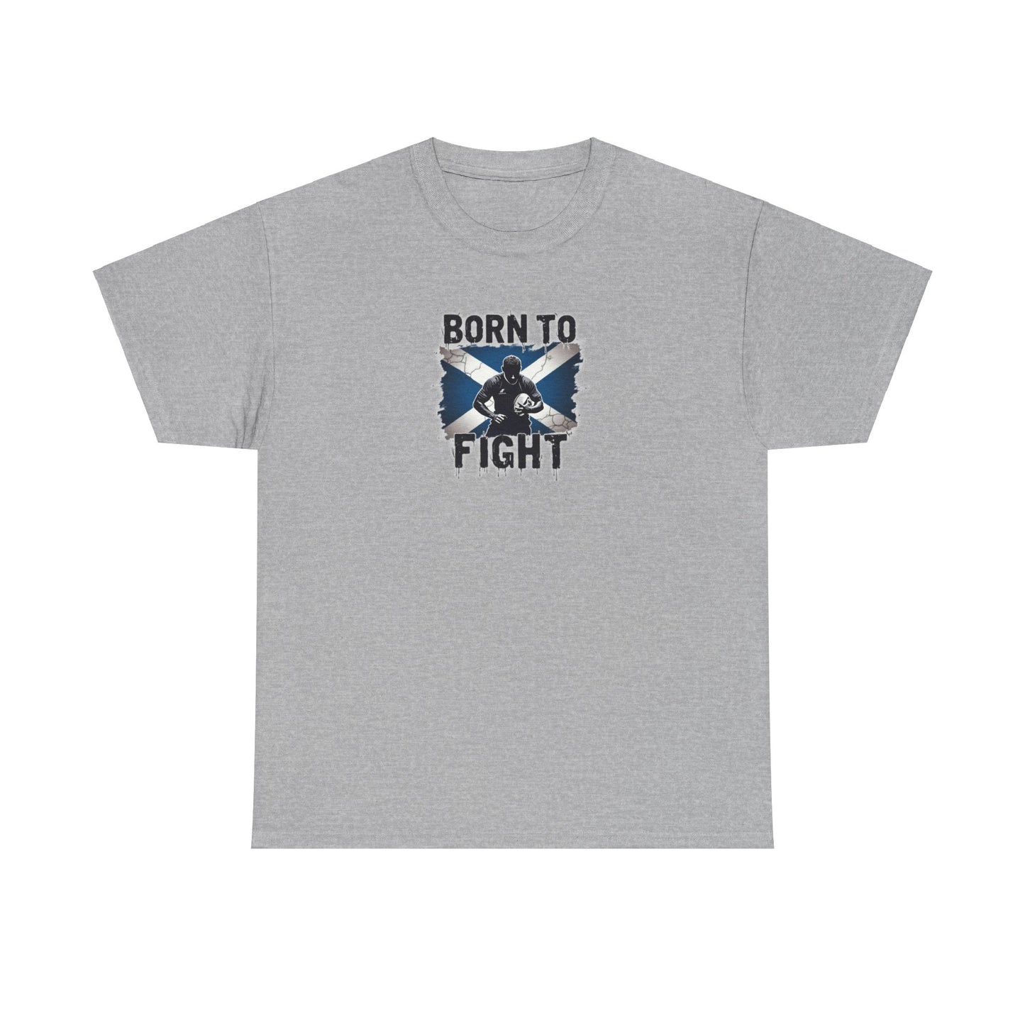 Born to Fight Scotland Rugby Six Nations 2025 T Shirt