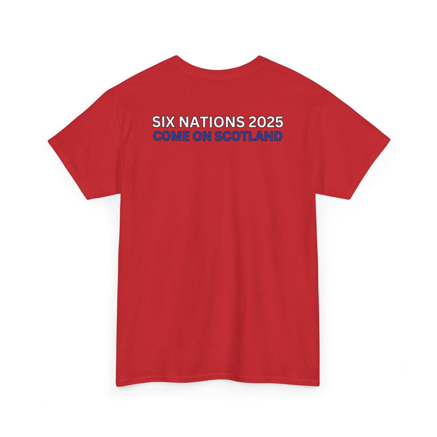 Born to Fight Scotland Rugby Six Nations 2025 T Shirt