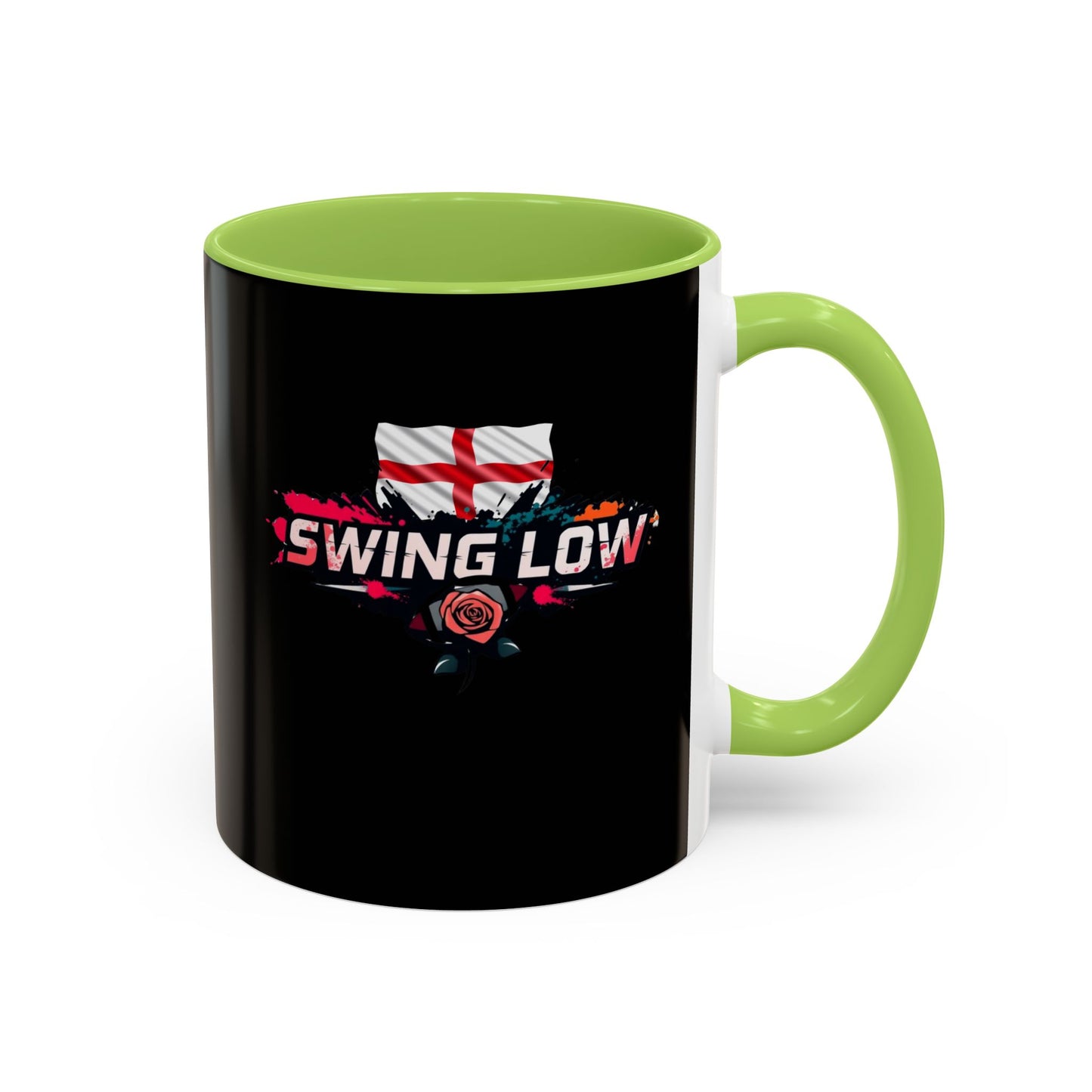 Swing Low England Rugby Black 11oz Mug