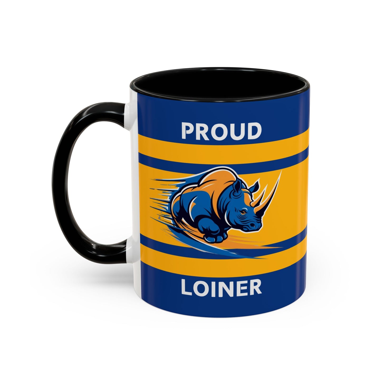 "Proud Loiner" Leeds Rhinos Rugby League 11oz Mug