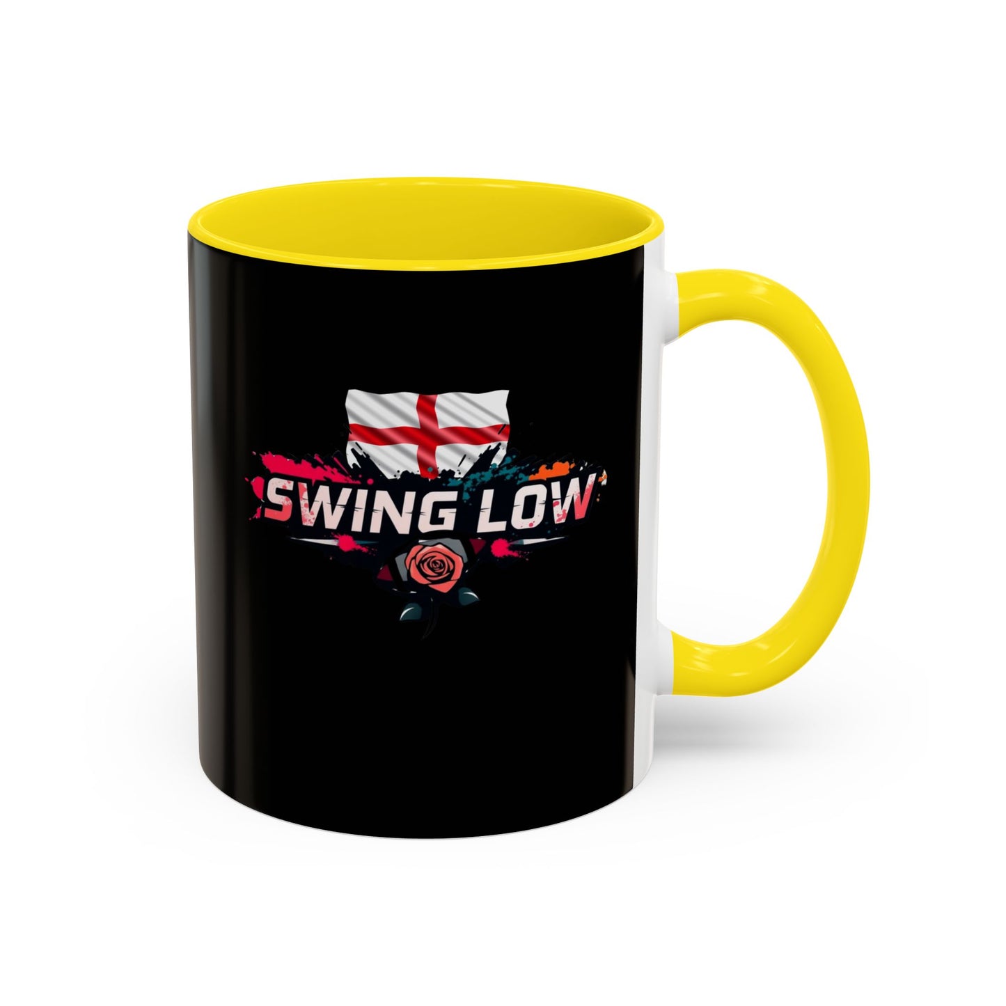 Swing Low England Rugby Black 11oz Mug