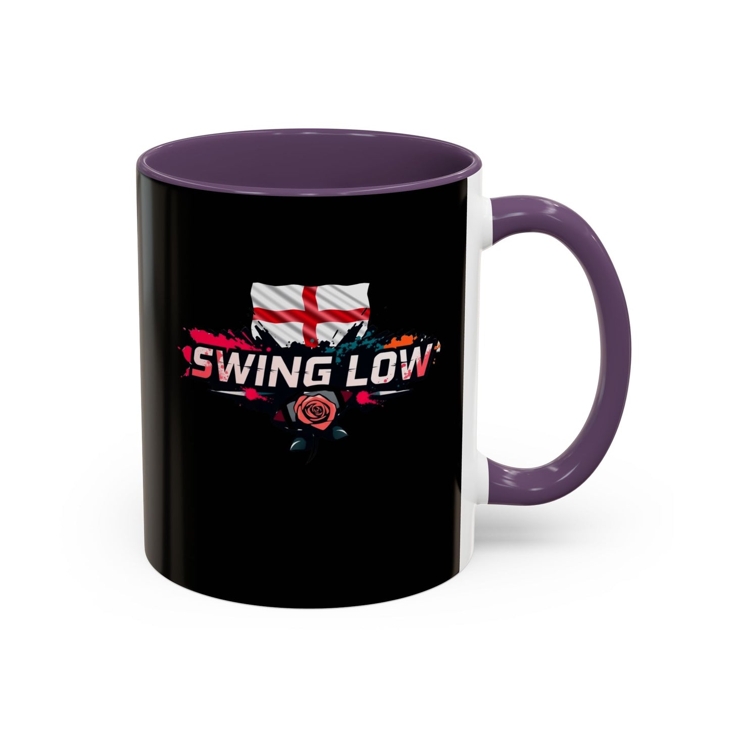 Swing Low England Rugby Black 11oz Mug