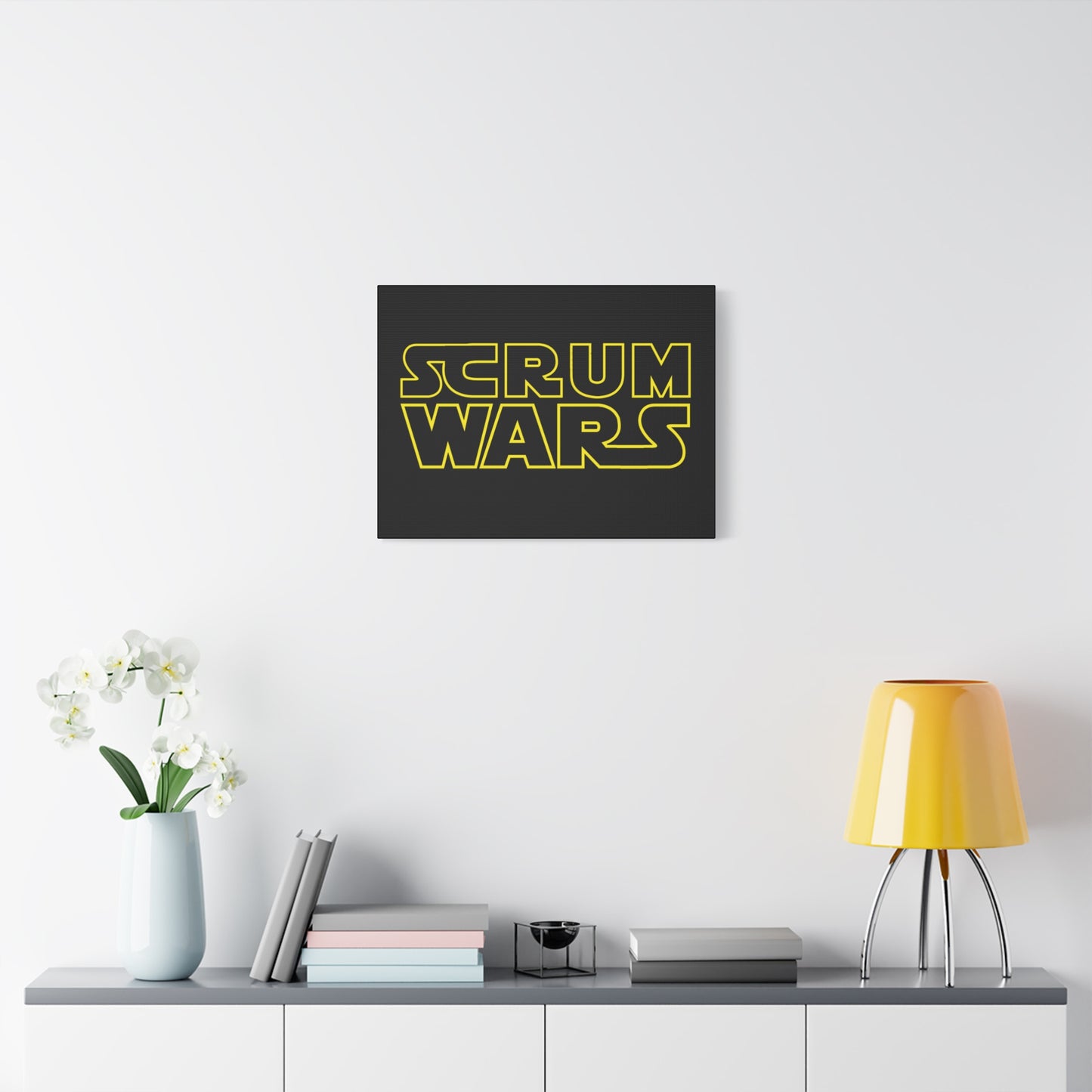 Scrum Wars Matte Canvas 1.25"