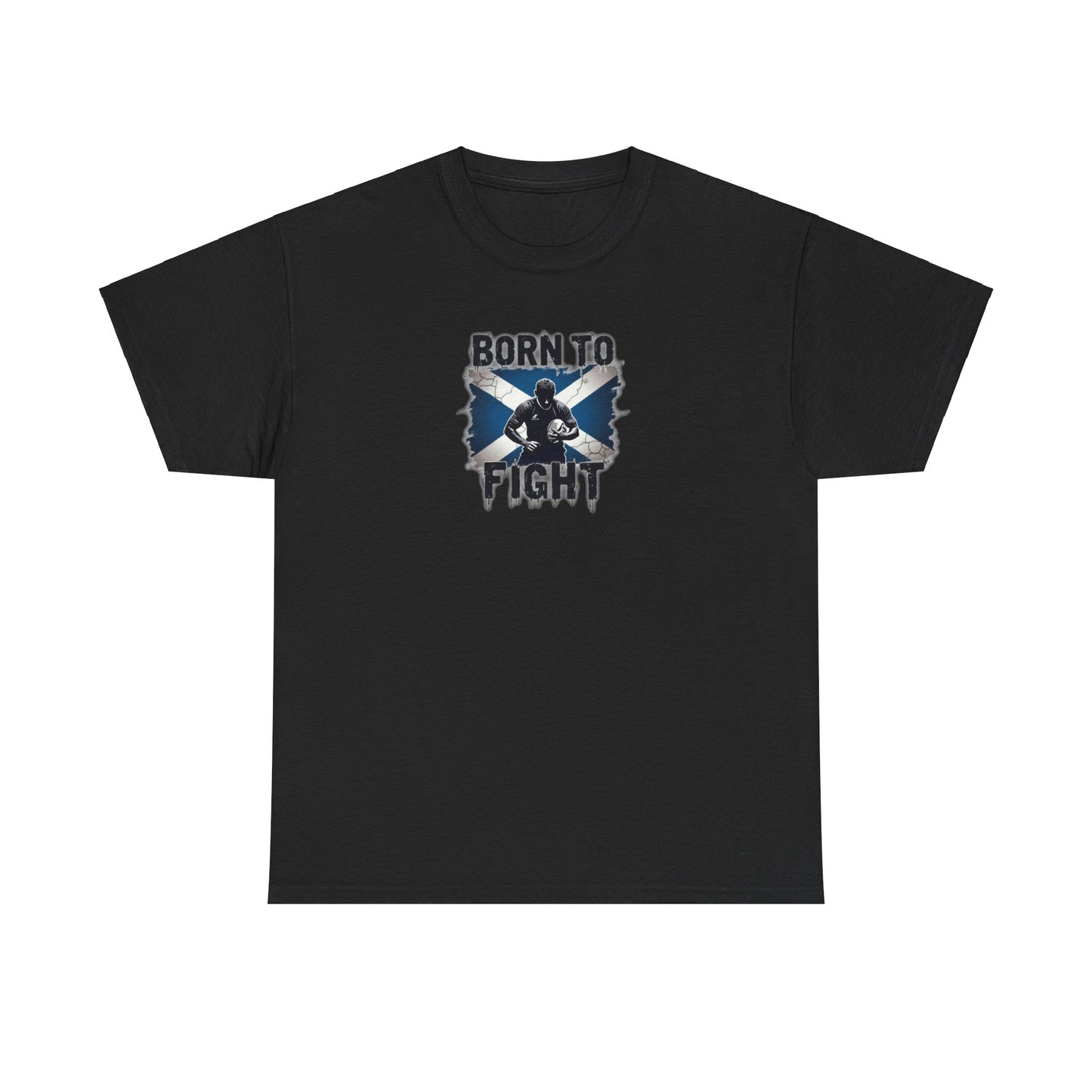 Born to Fight Scotland Rugby Six Nations 2025 T Shirt