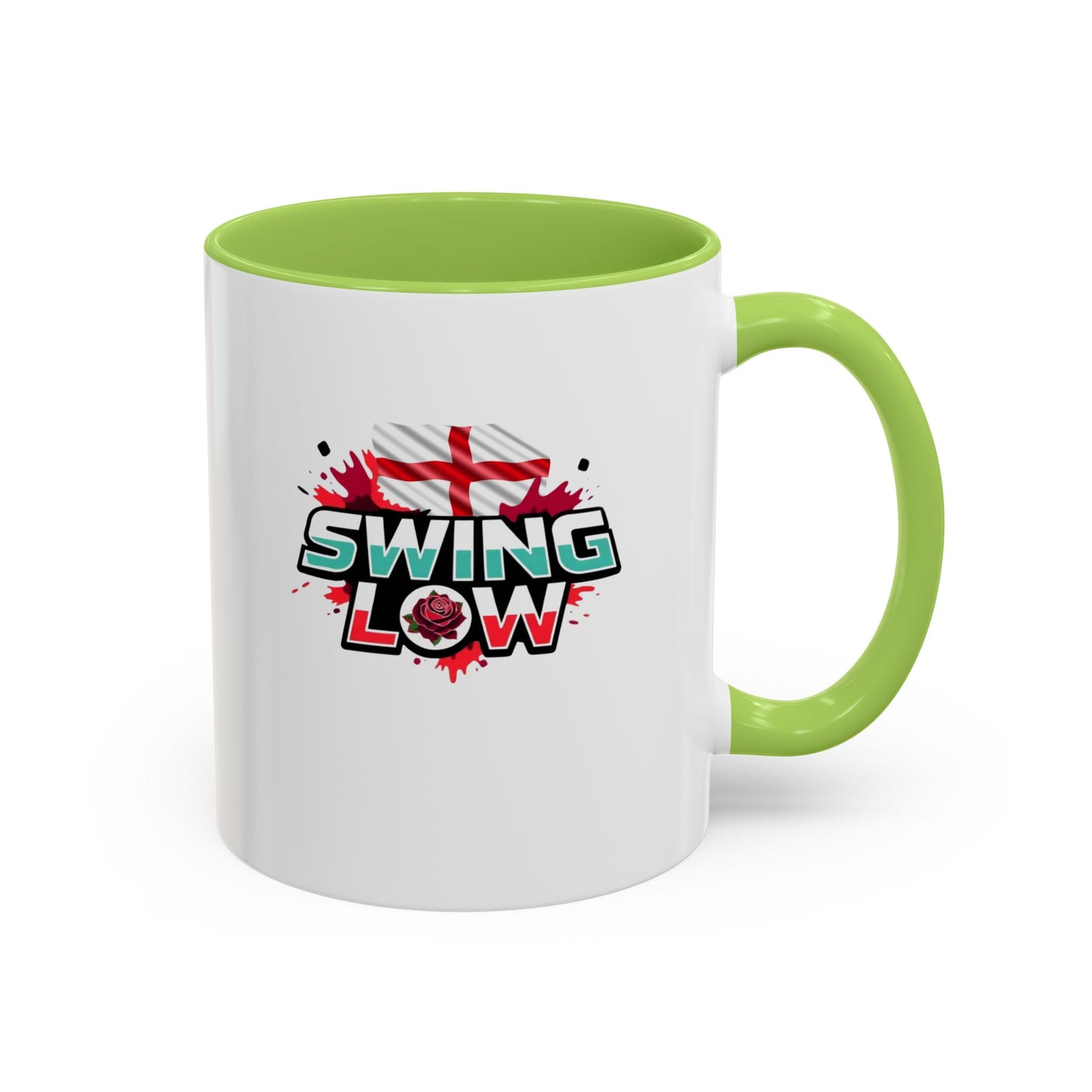 Swing Low 2 England Rugby White 11oz Mug