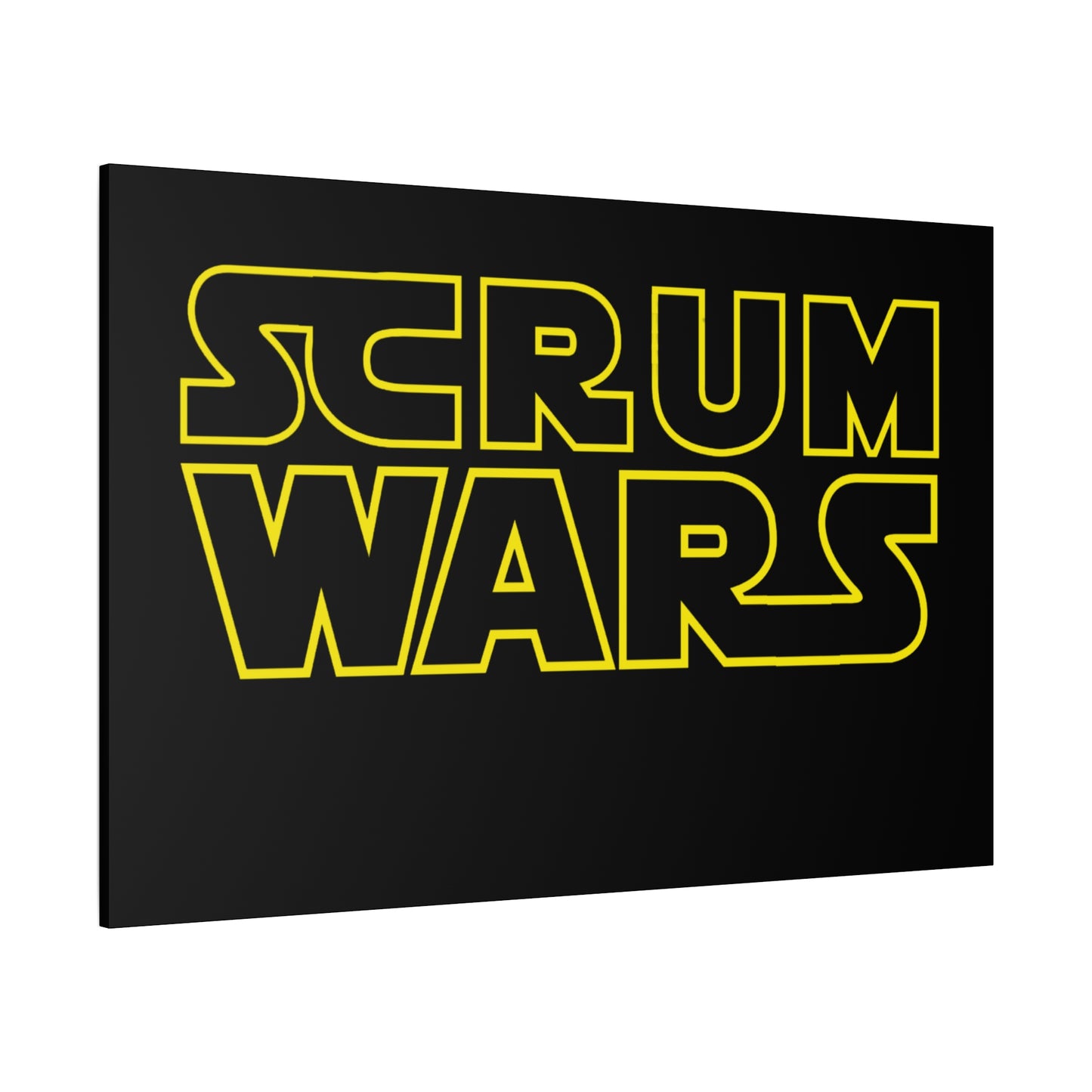 Scrum Wars Matte Canvas 1.25"