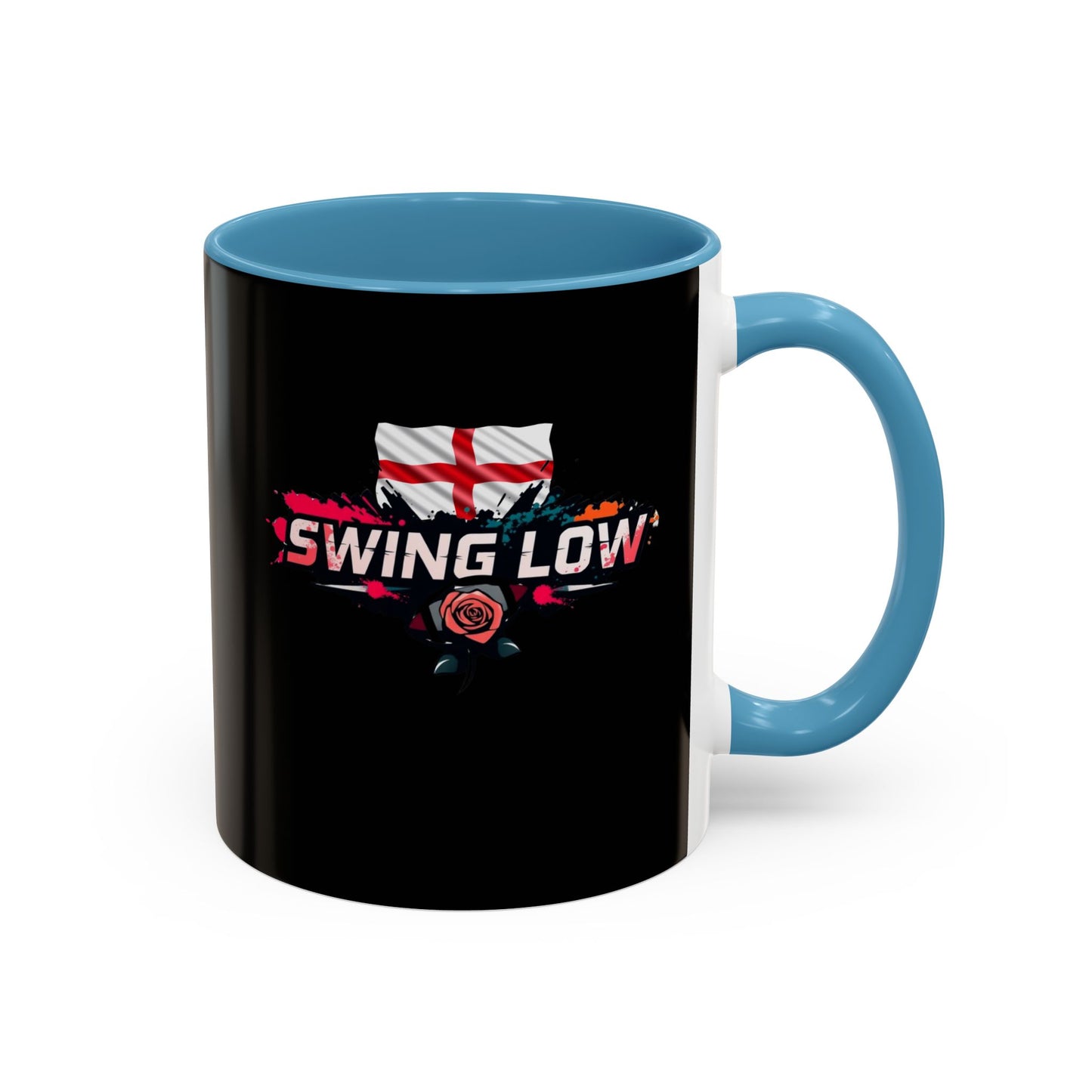 Swing Low England Rugby Black 11oz Mug